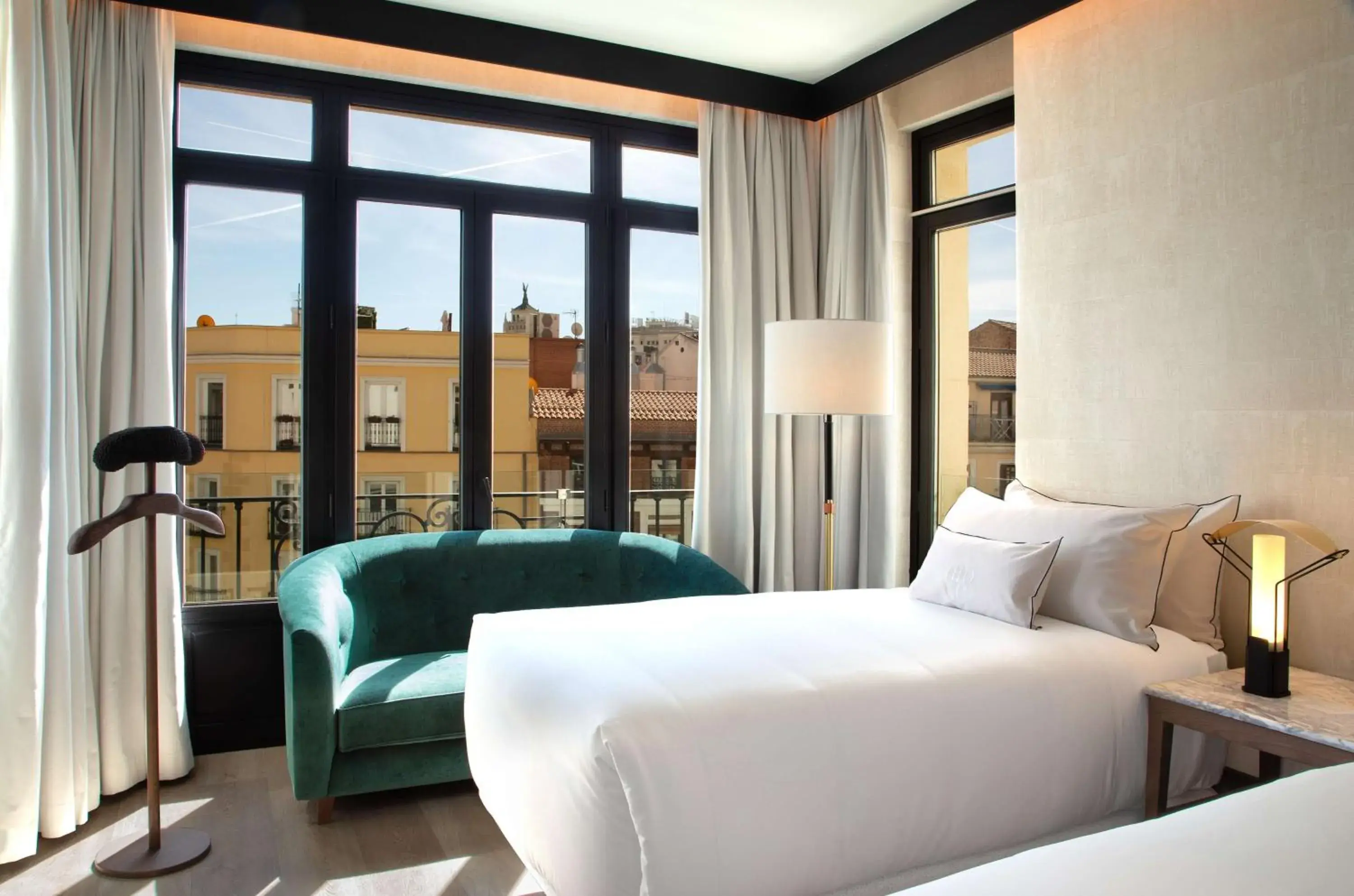 Bed in Hotel Montera Madrid, Curio Collection By Hilton Bed in Hotel Montera Madrid, Curio Collection By Hilton