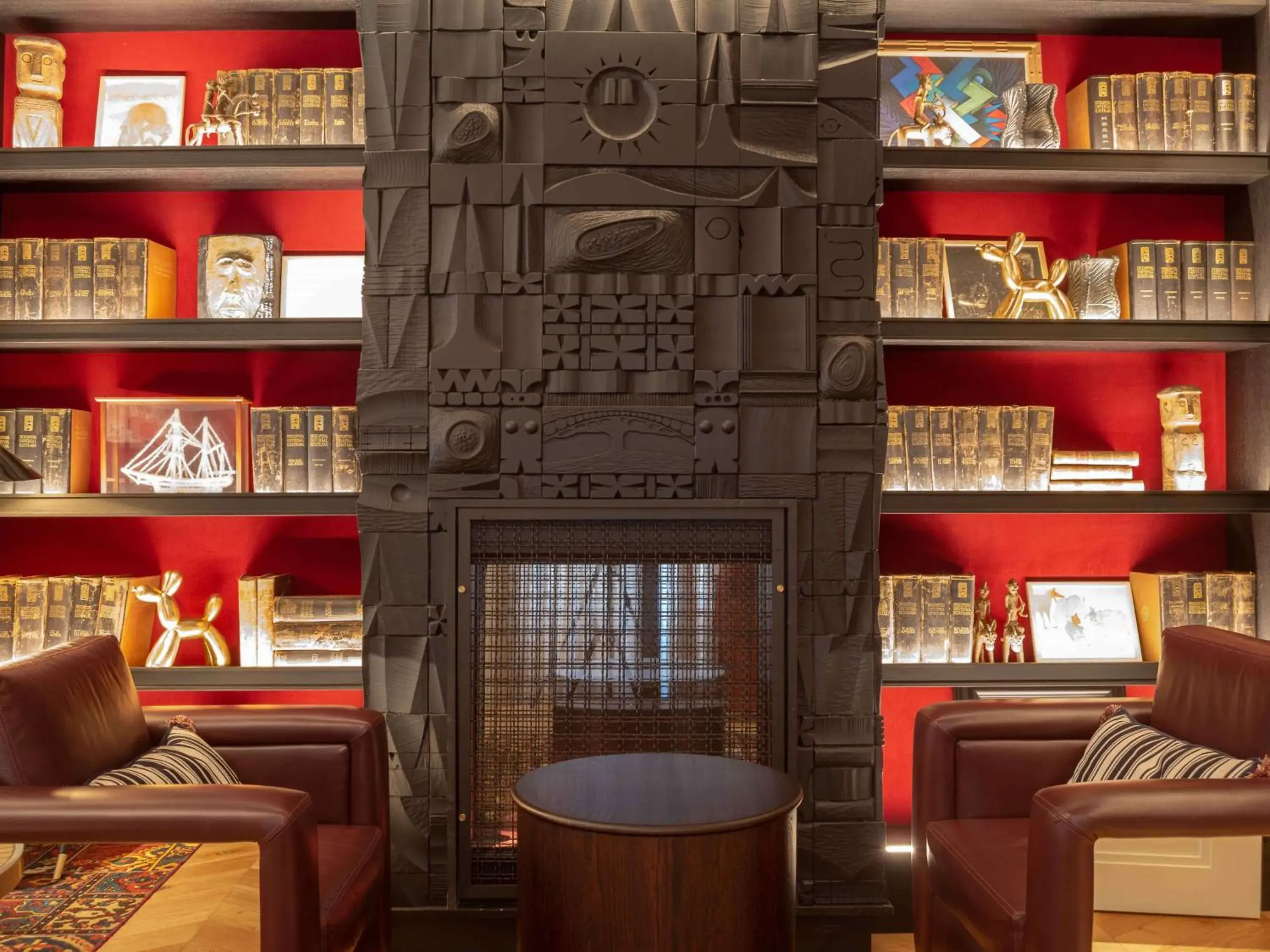 Lobby or reception in Hotel Montera Madrid, Curio Collection By Hilton Lobby or reception in Hotel Montera Madrid, Curio Collection By Hilton