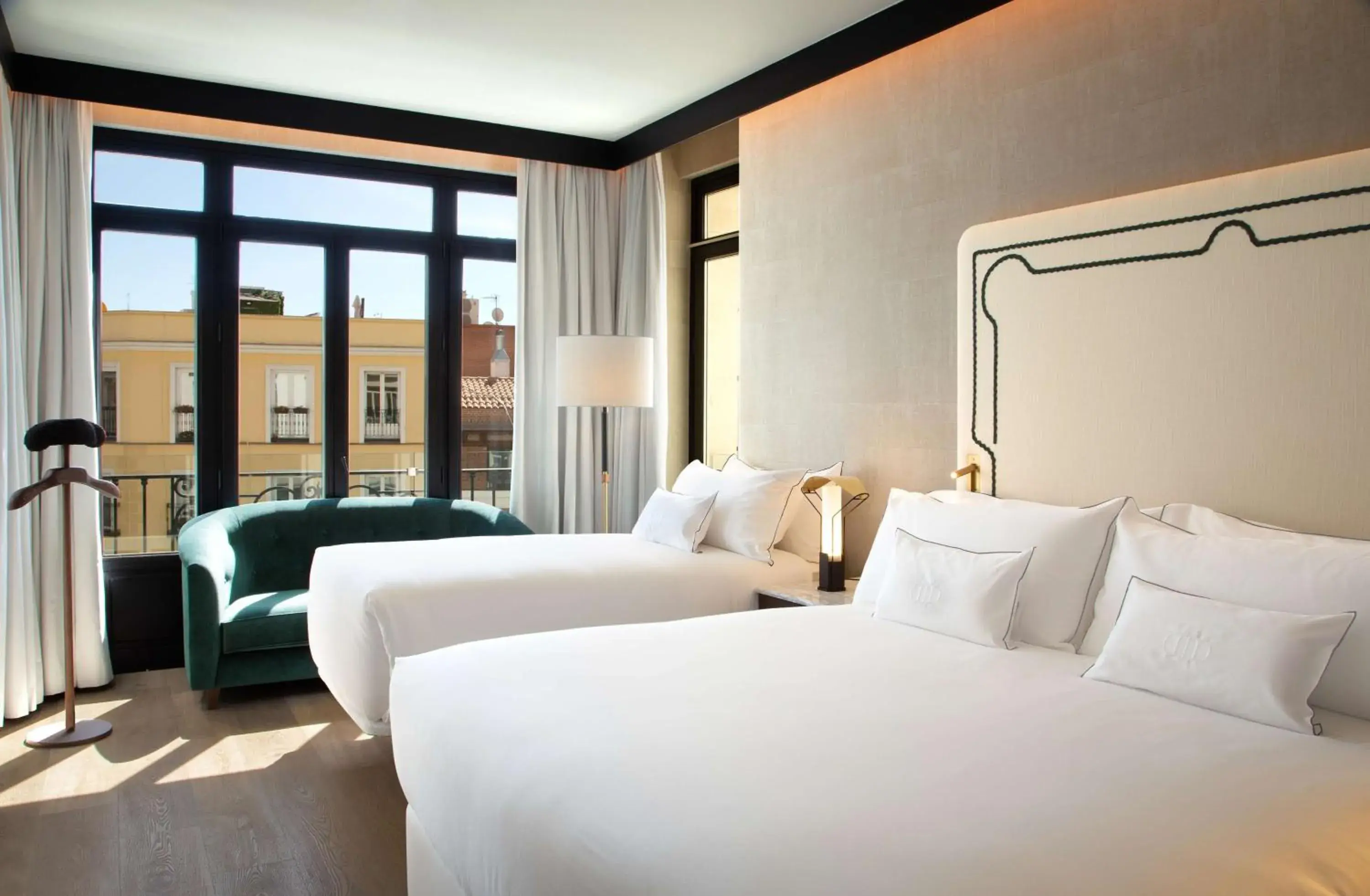 Bed in Hotel Montera Madrid, Curio Collection By Hilton Bed in Hotel Montera Madrid, Curio Collection By Hilton