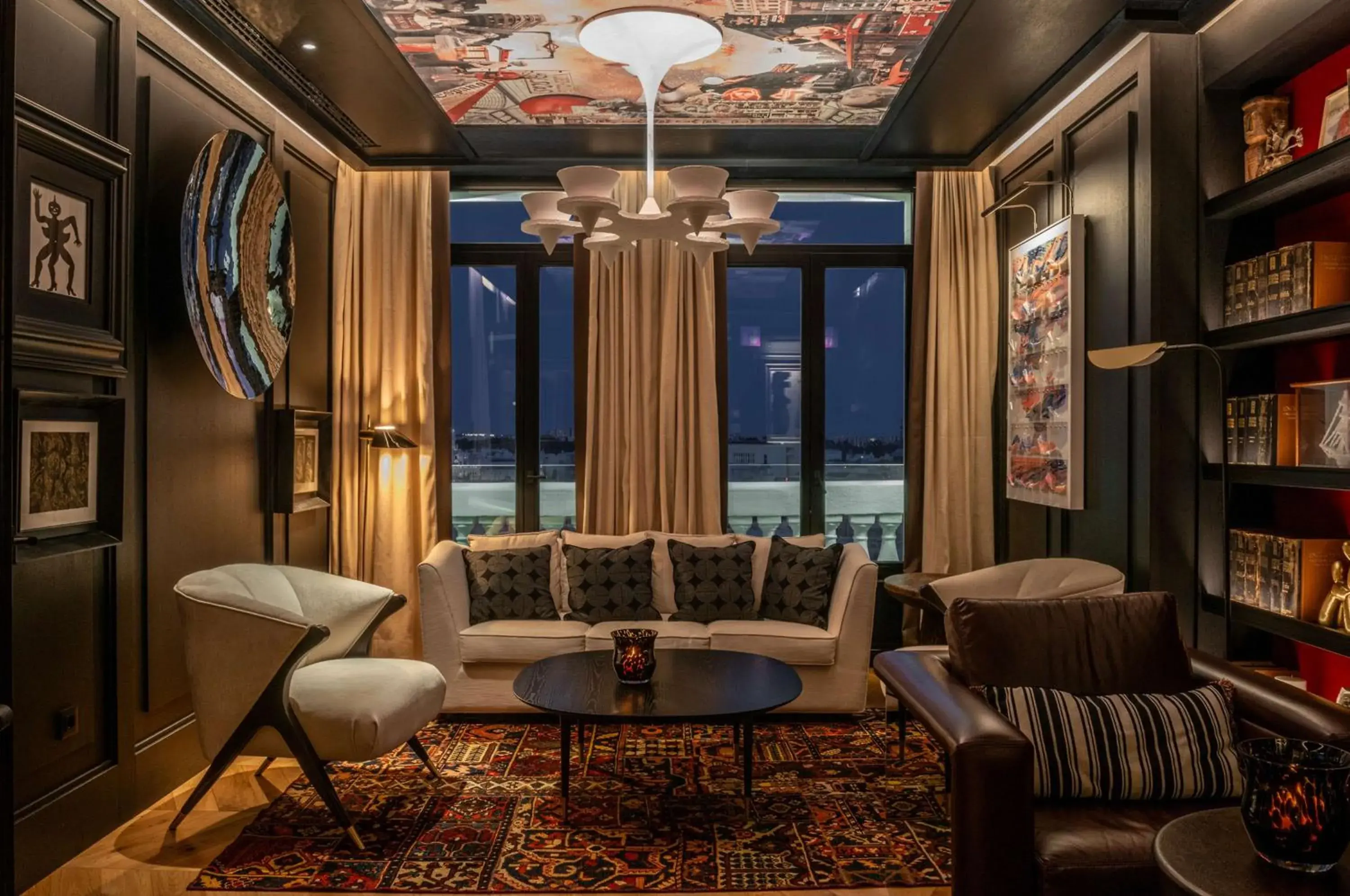 Lobby or reception in Hotel Montera Madrid, Curio Collection By Hilton Lobby or reception in Hotel Montera Madrid, Curio Collection By Hilton