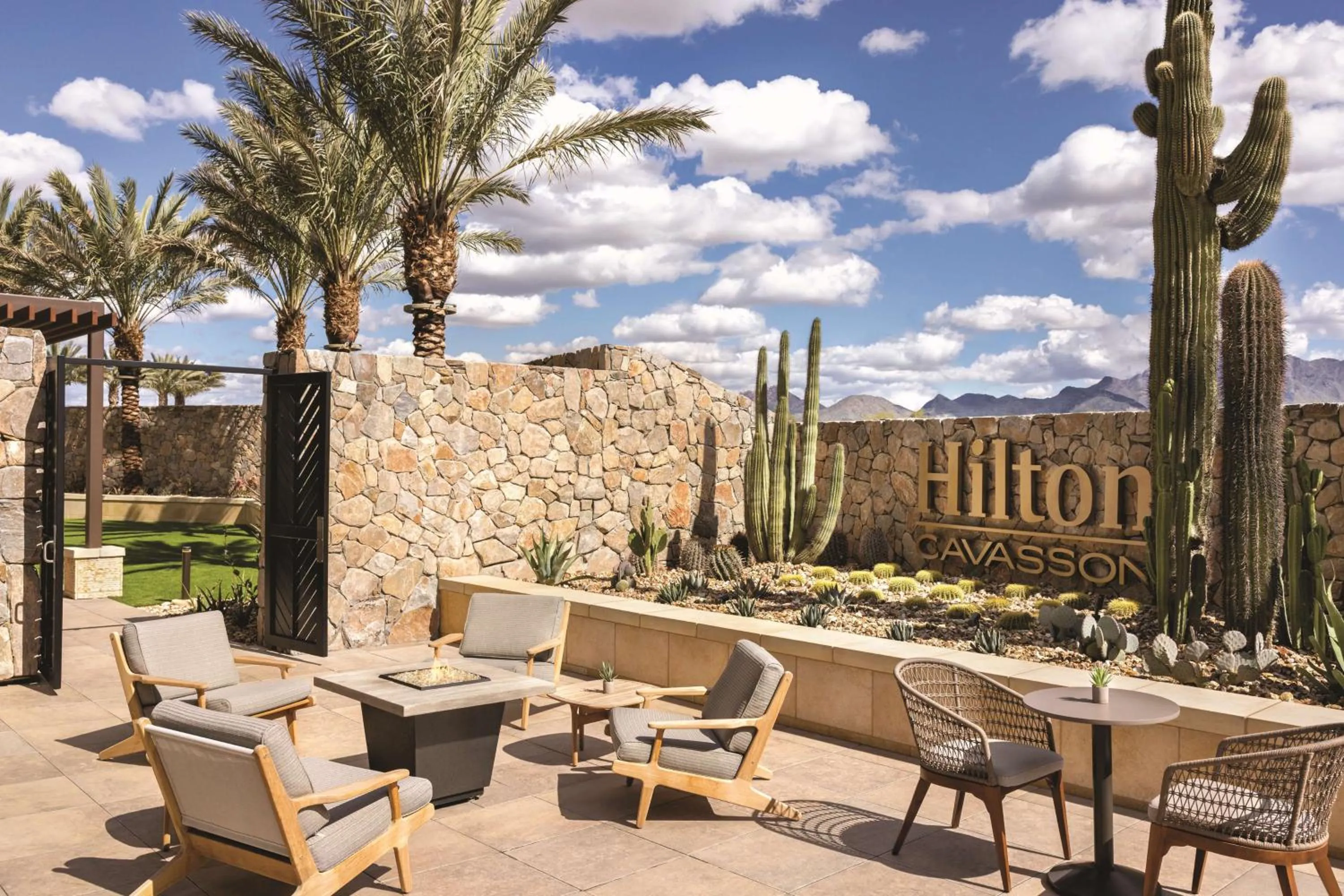 Patio in Hilton North Scottsdale At Cavasson