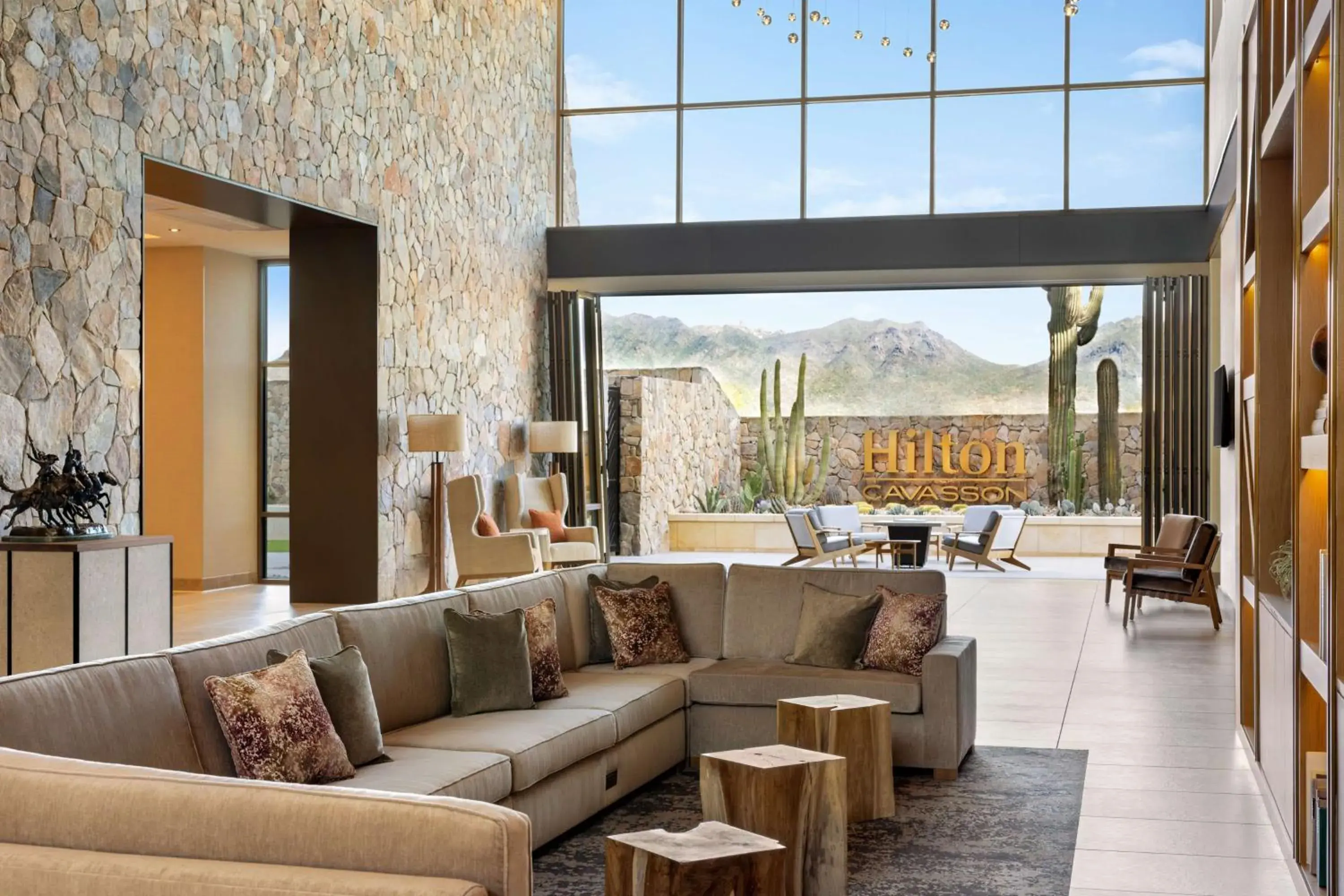 Lobby or reception in Hilton North Scottsdale At Cavasson Lobby or reception in Hilton North Scottsdale At Cavasson