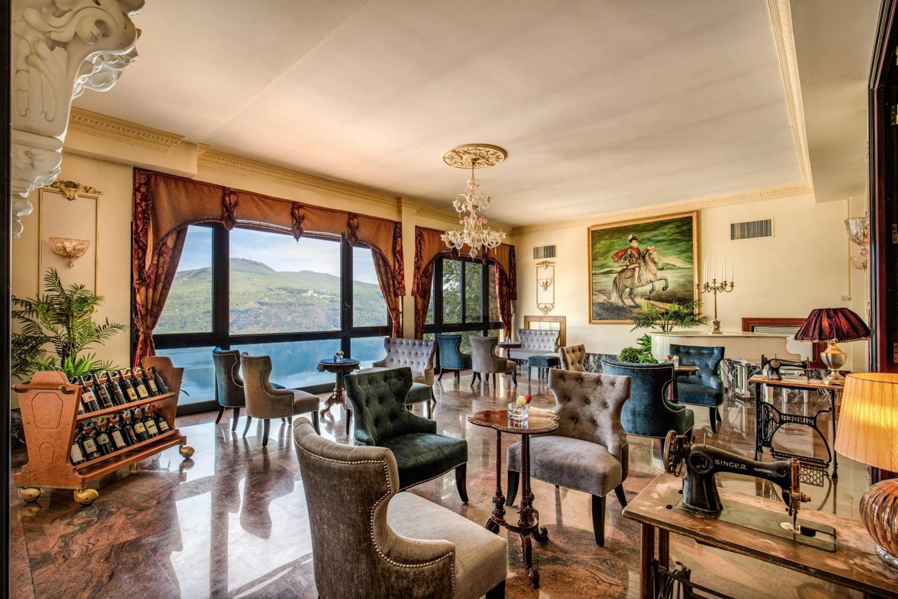 Lounge or bar in Hotel Castel Vecchio