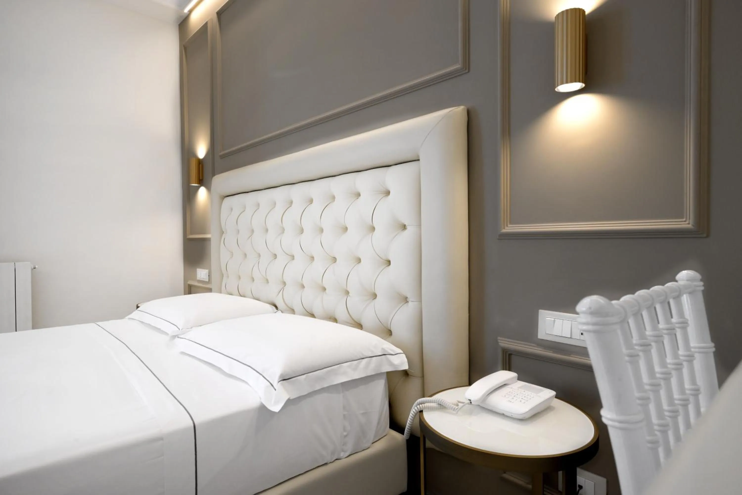 Bed in Hotel Castel Vecchio