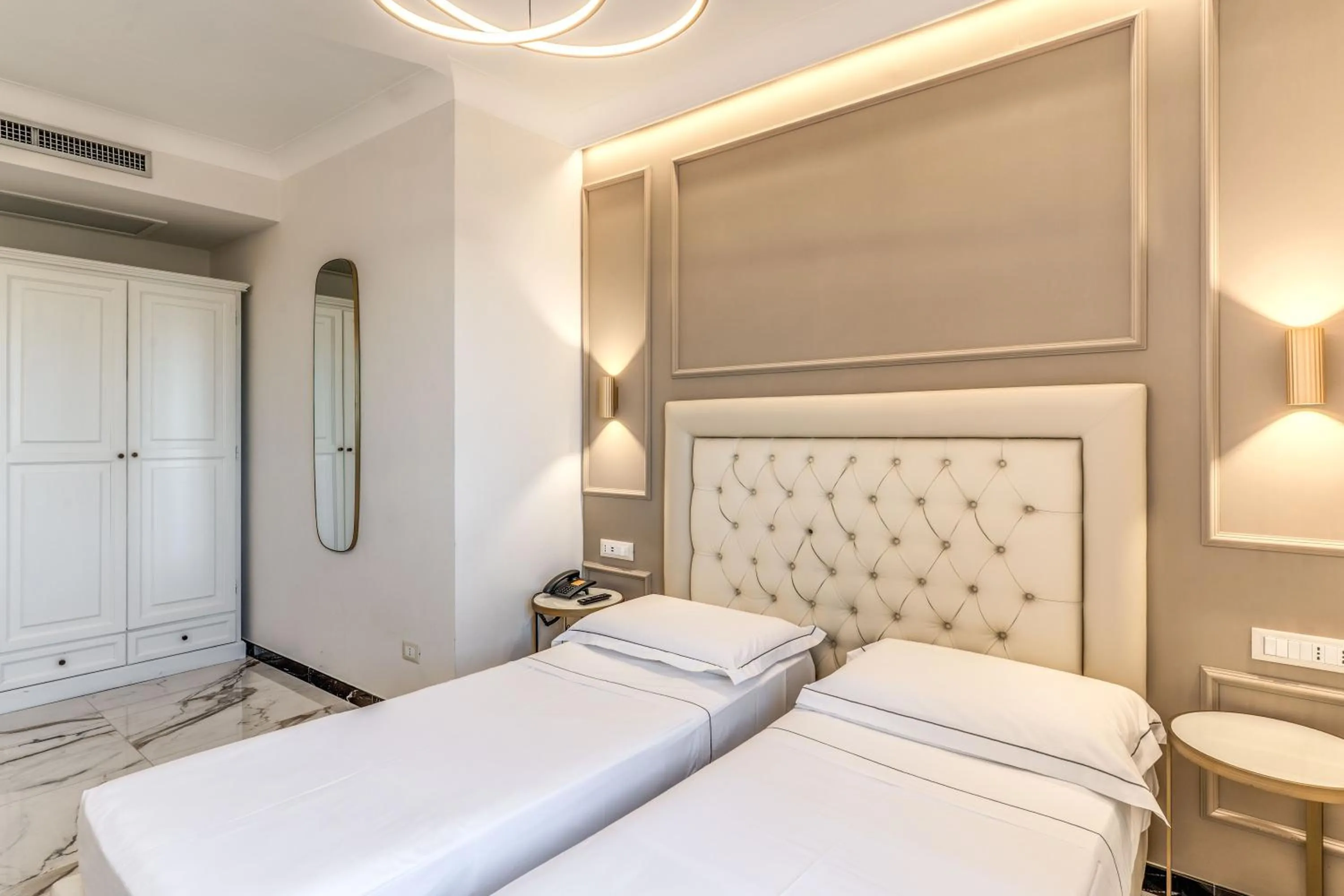 Bed in Hotel Castel Vecchio