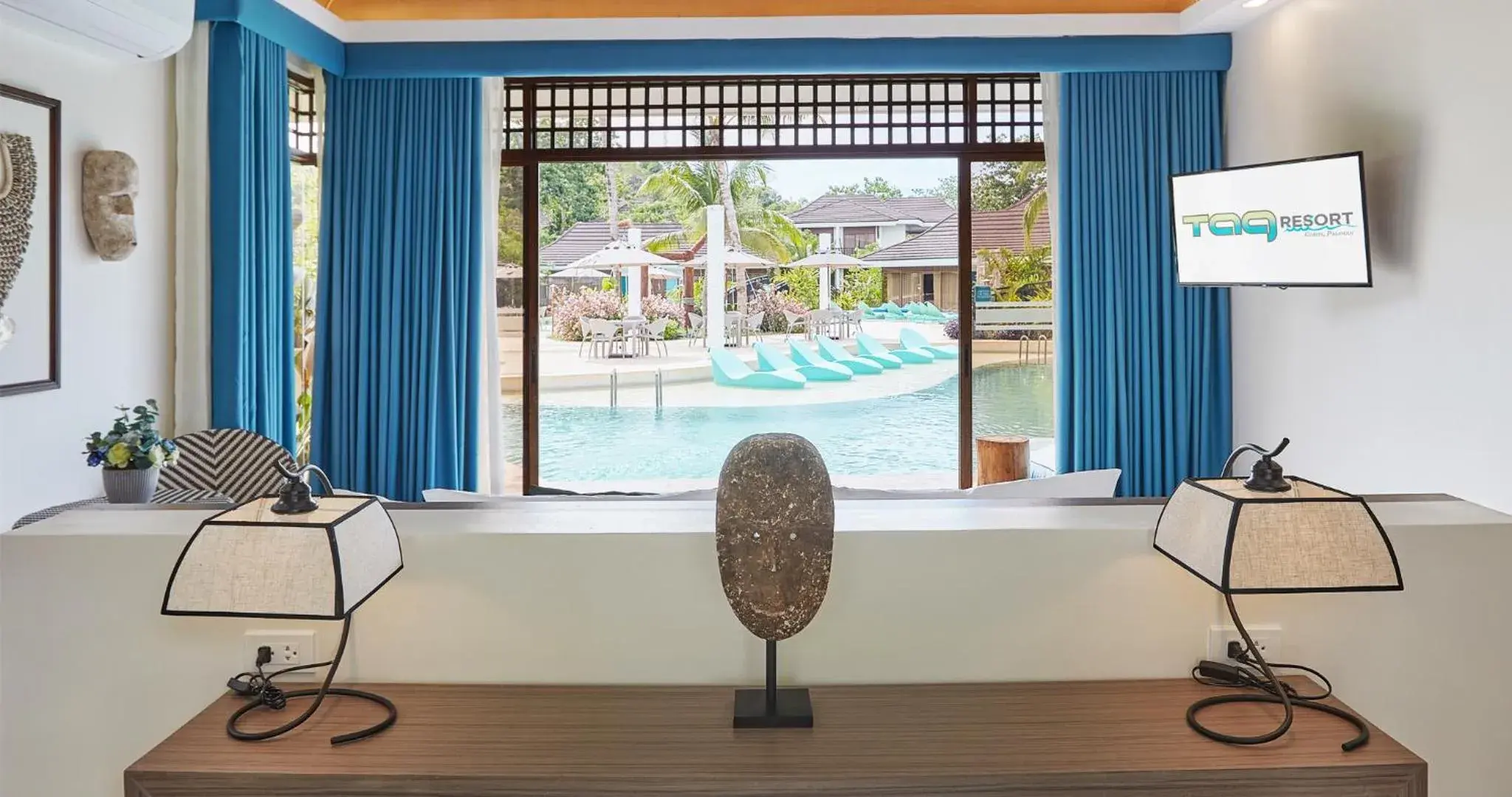 Pool view in TAG Resort Pool view in TAG Resort