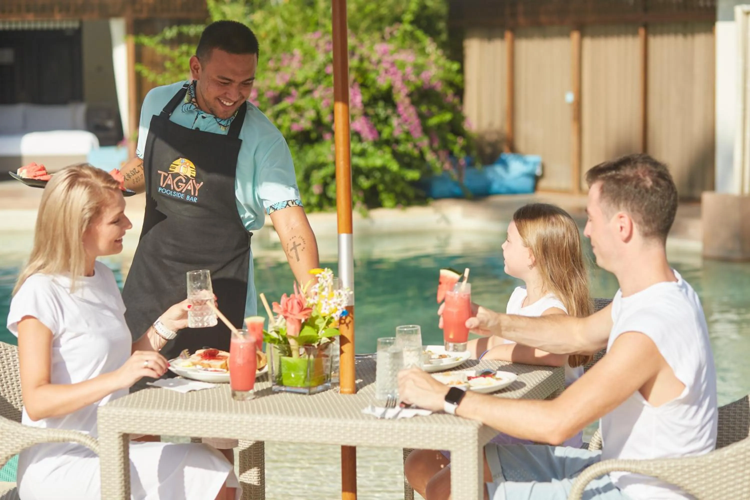 Food and drinks in TAG Resort