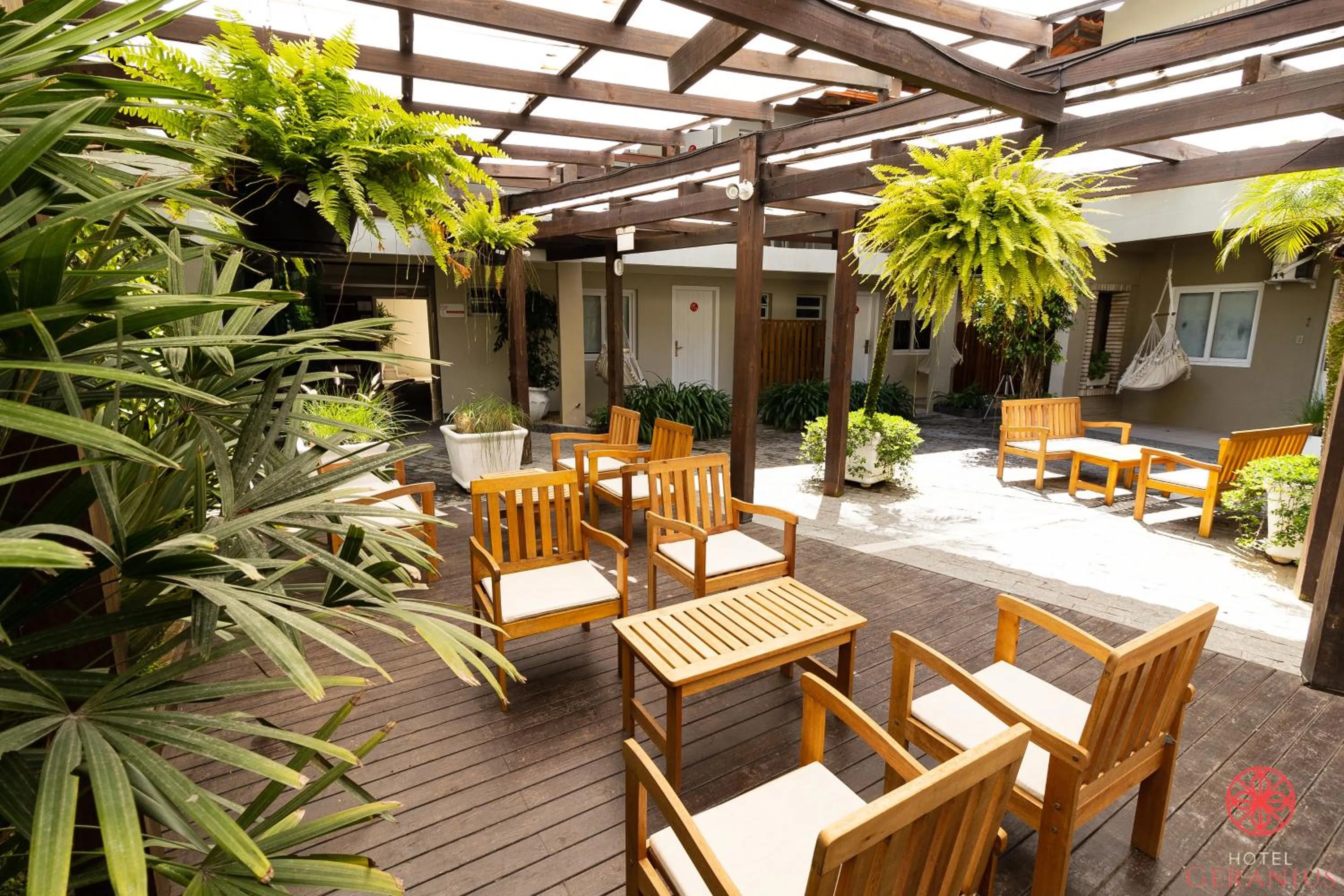 Seating area in Hotel Geranius Ingleses