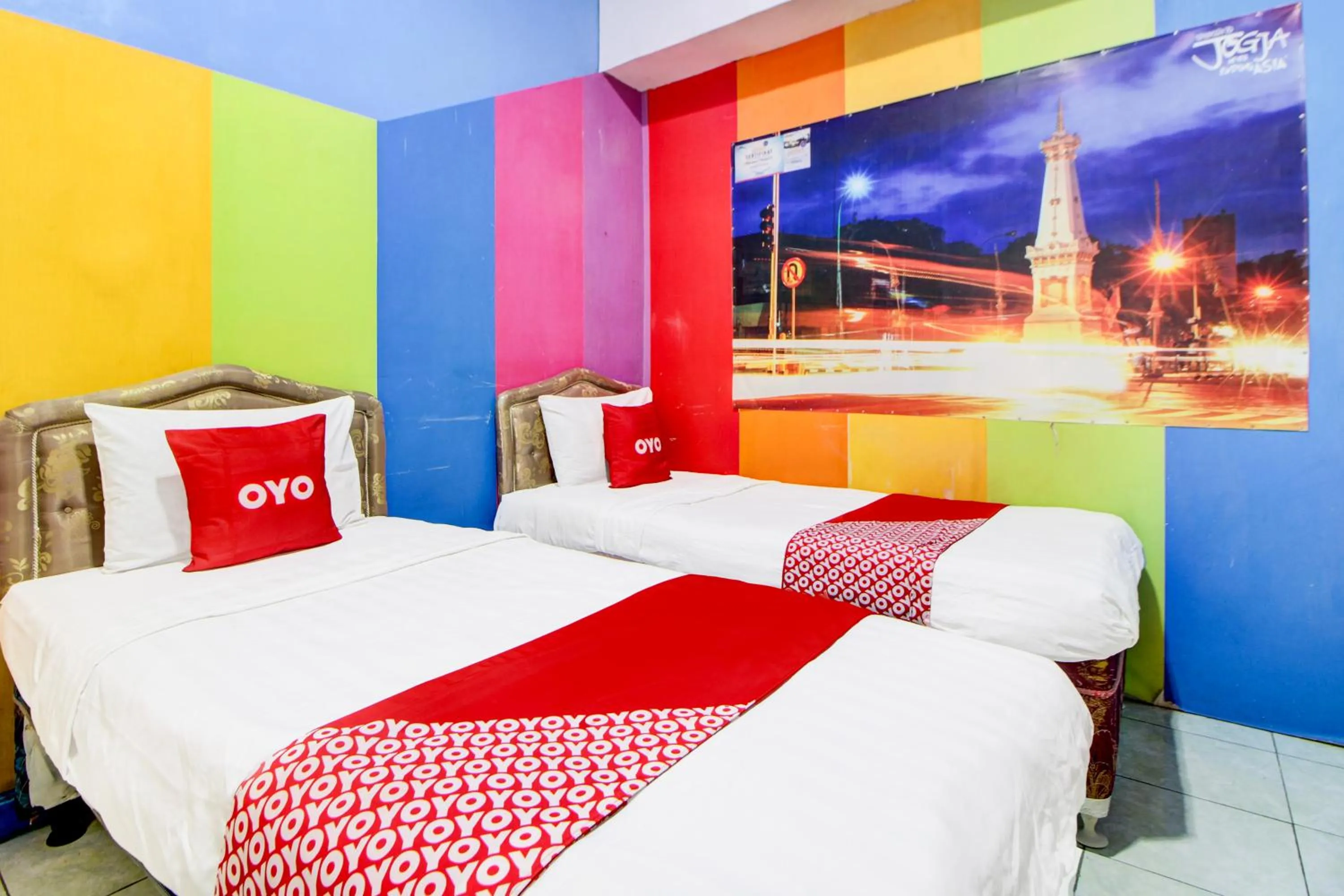 Bedroom, Bed in Oyo 91601 Pelemkecut Double Degree Syariah