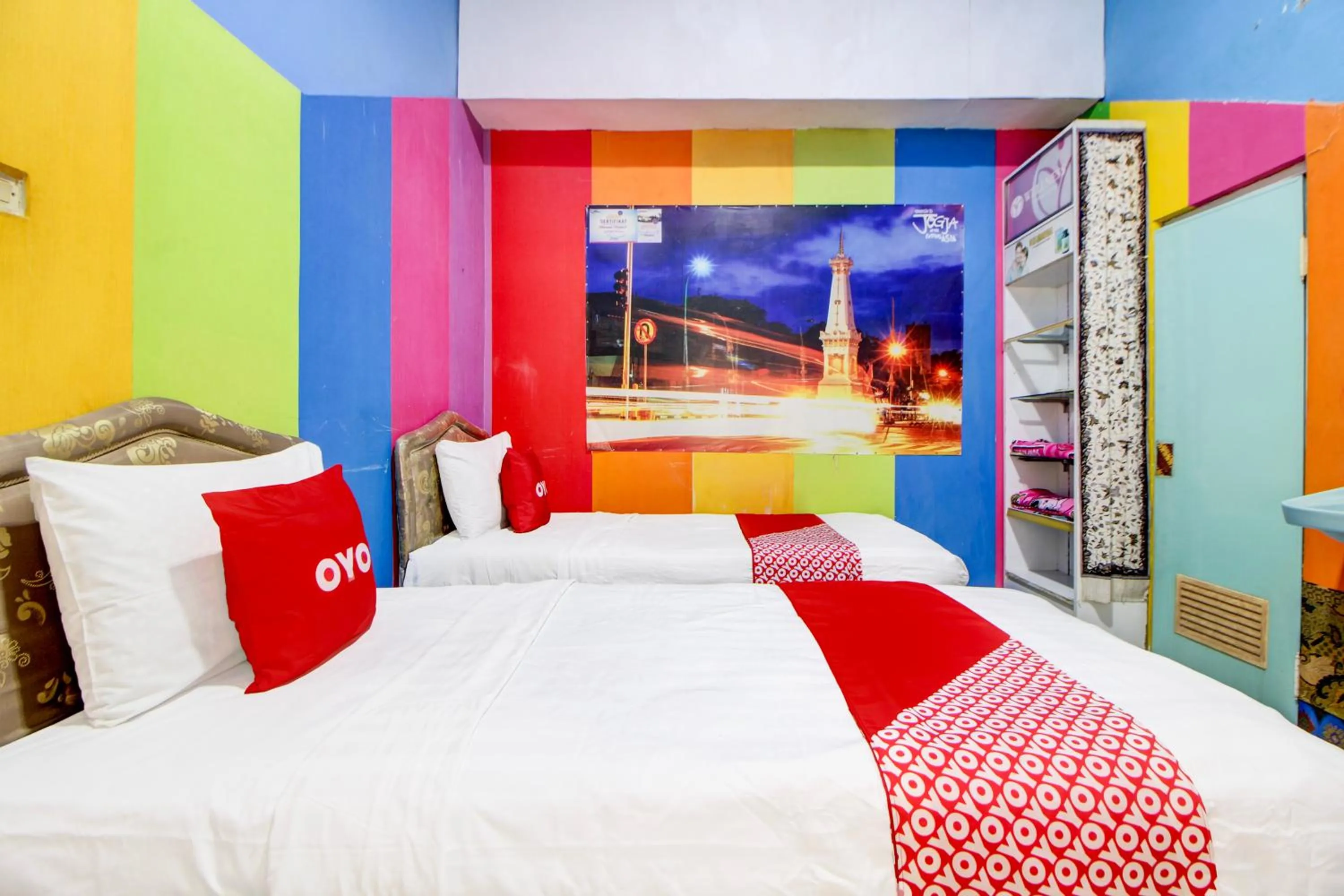 Bedroom, Bed in Oyo 91601 Pelemkecut Double Degree Syariah