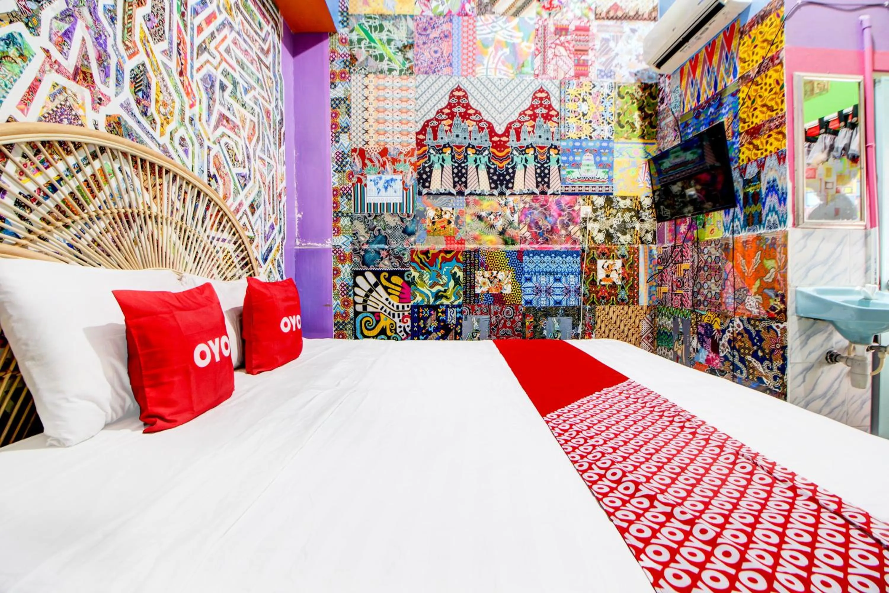 Bedroom, Bed in Hotel O Seturan Near Ugm Formerly Palem Kecut