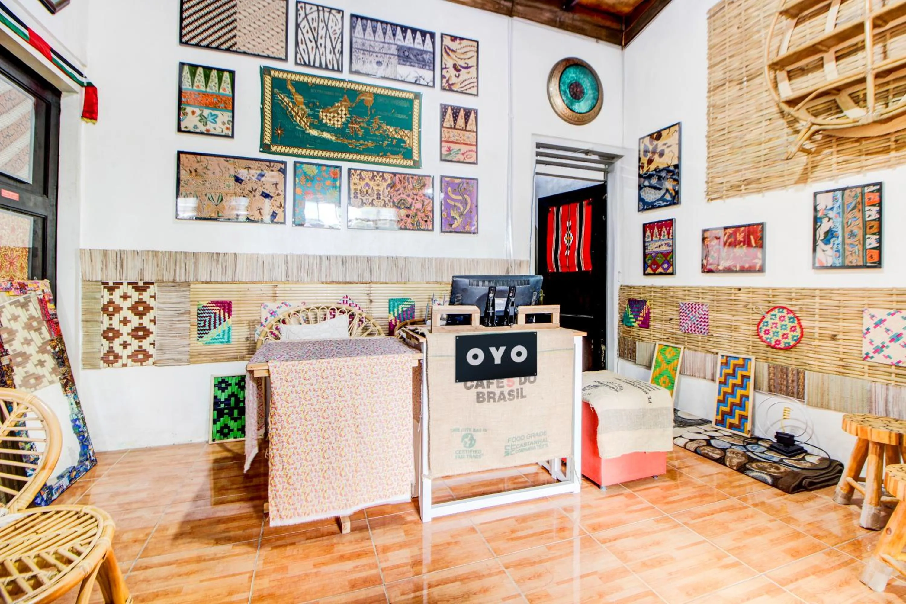 Lobby or reception in Oyo 91601 Pelemkecut Double Degree Syariah