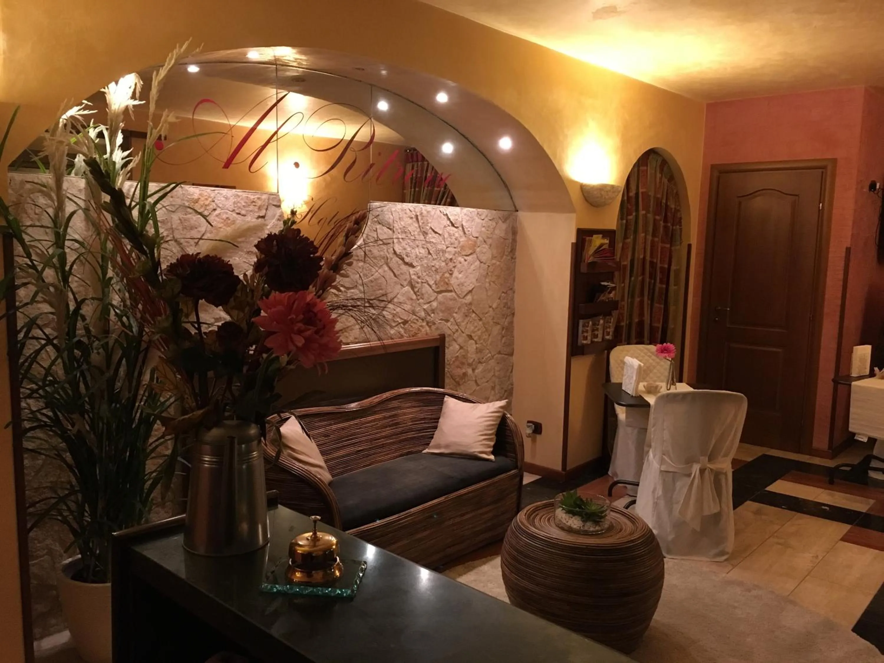 Lobby or reception in Hotel Al Ritrovo