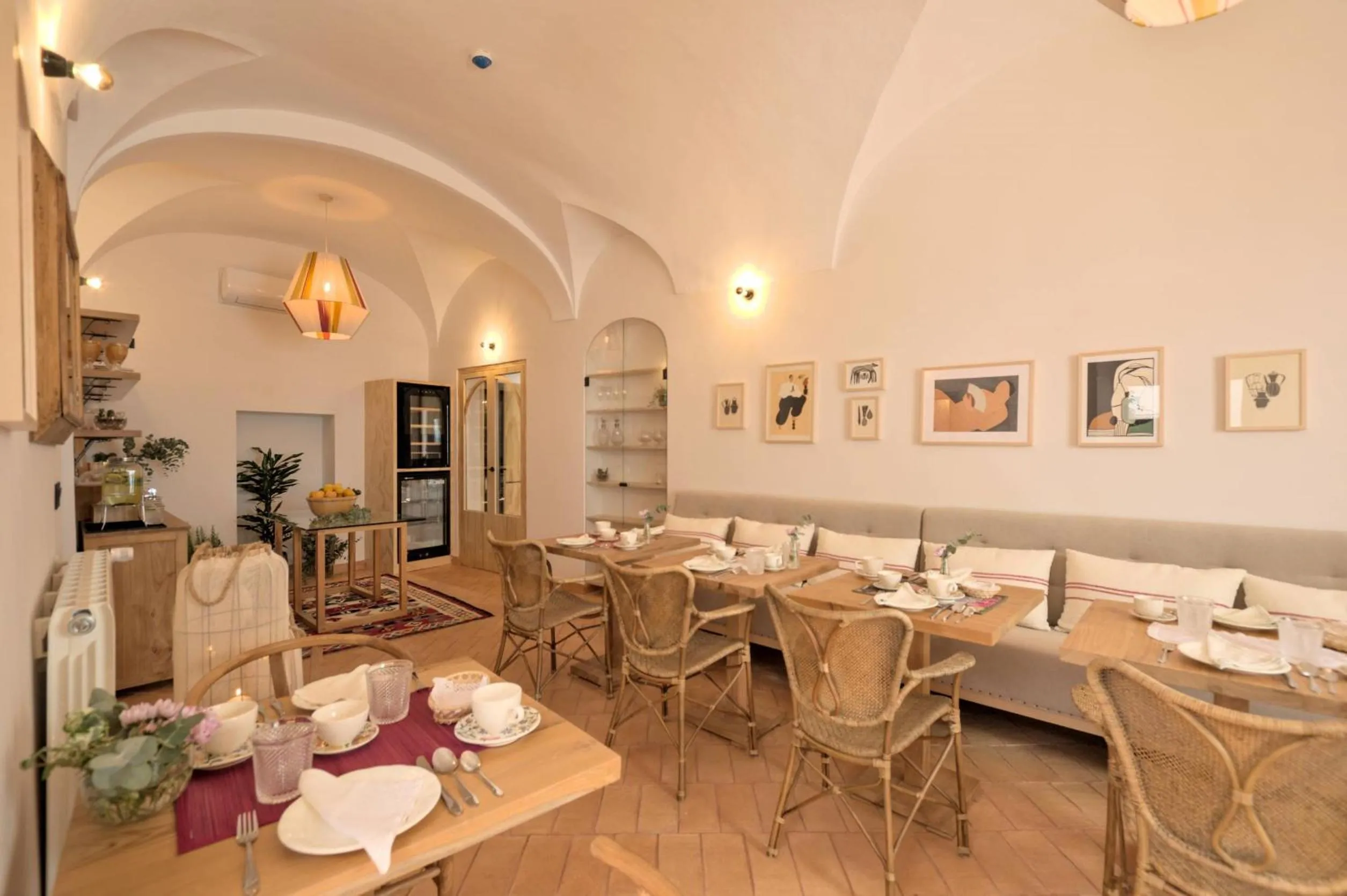 Dining area in Hotel Casa Ernestina