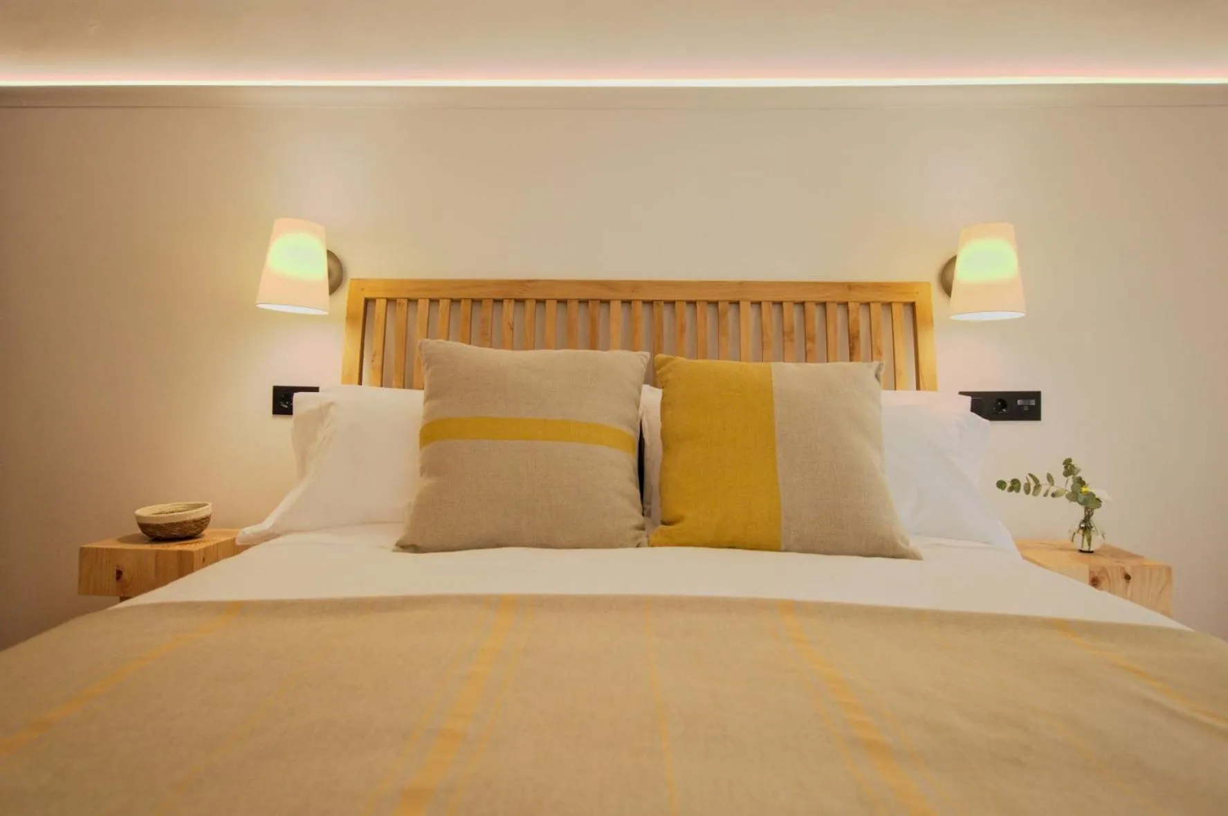 Bed in Hotel Casa Ernestina