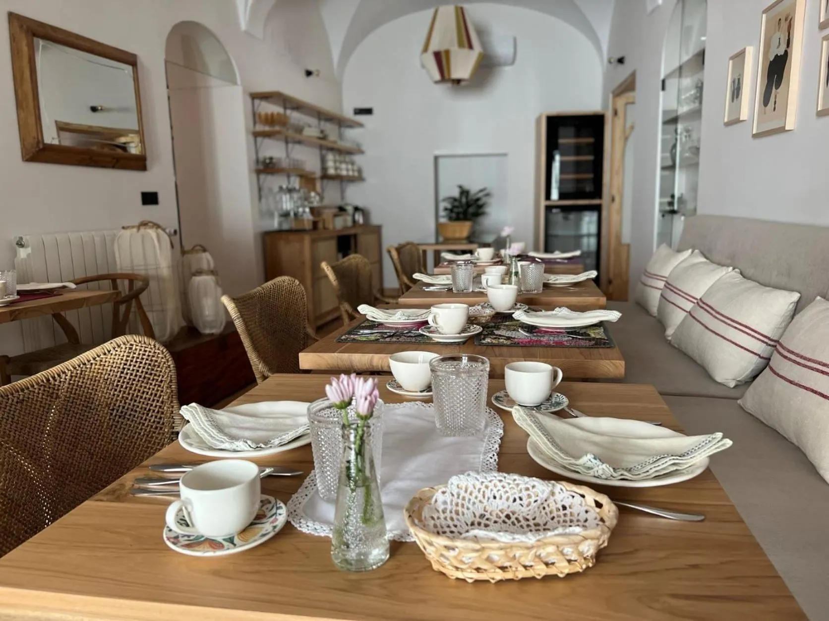 Dining area in Hotel Casa Ernestina