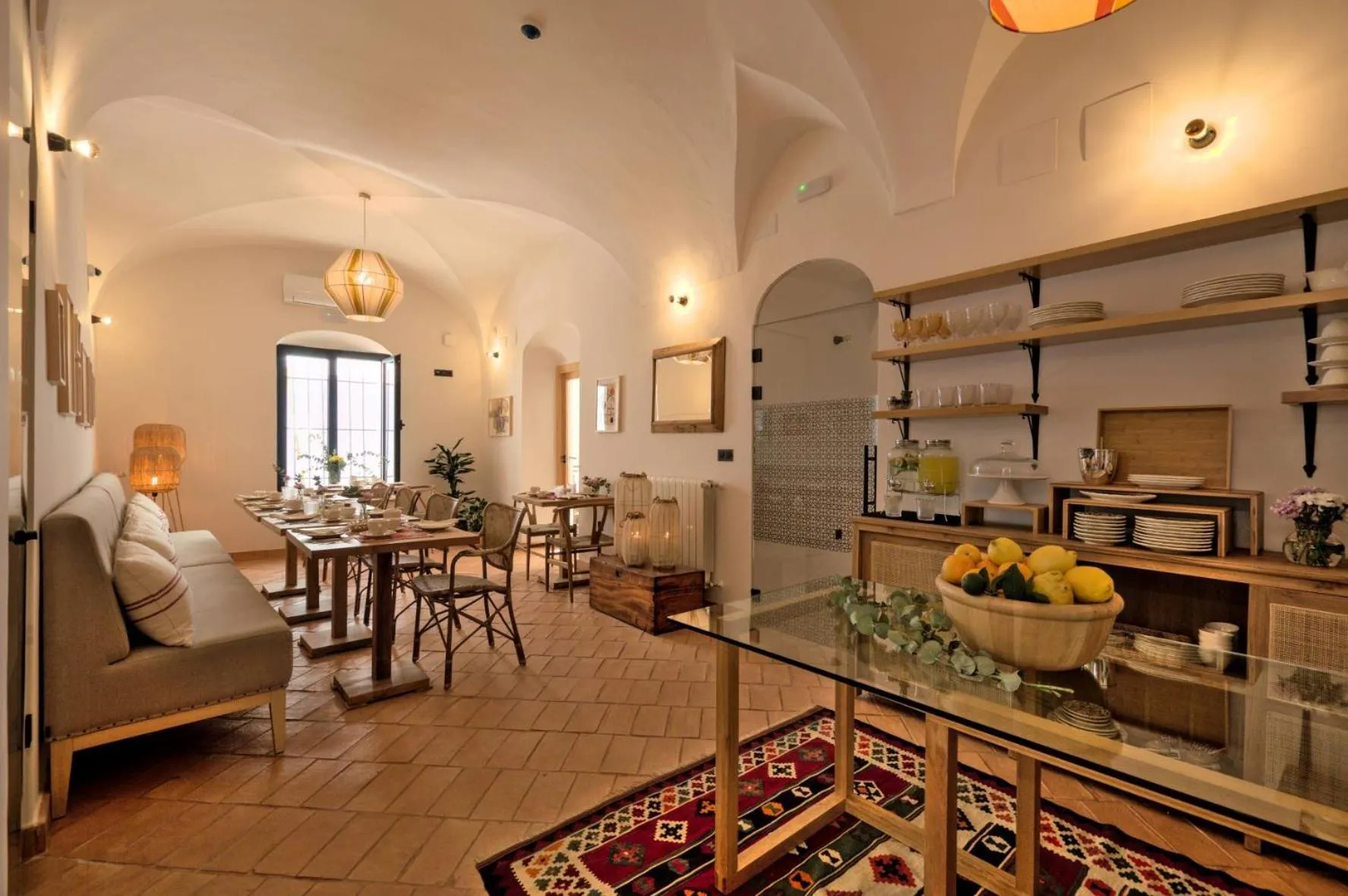 Dining area in Hotel Casa Ernestina