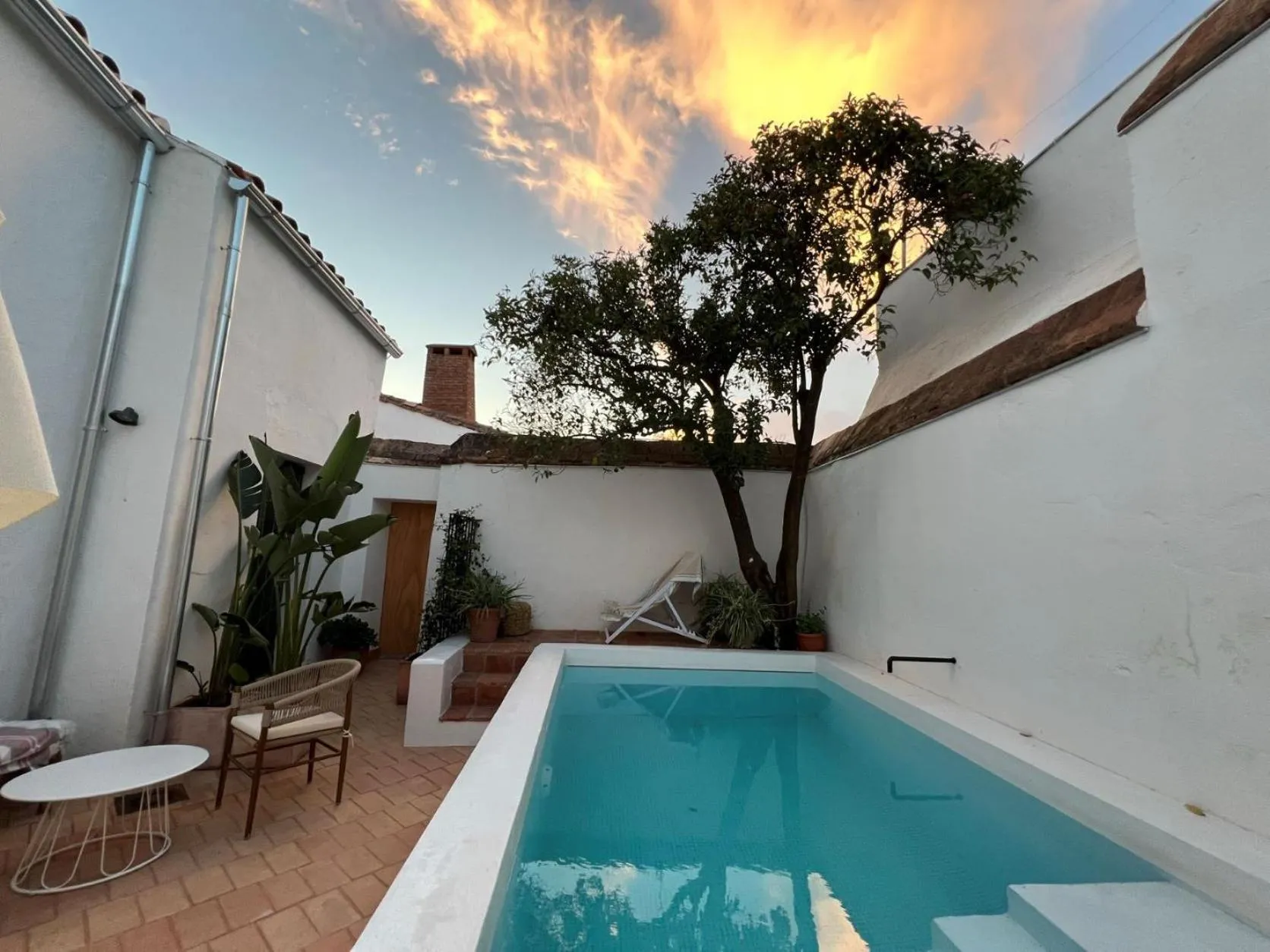 Swimming pool in Hotel Casa Ernestina