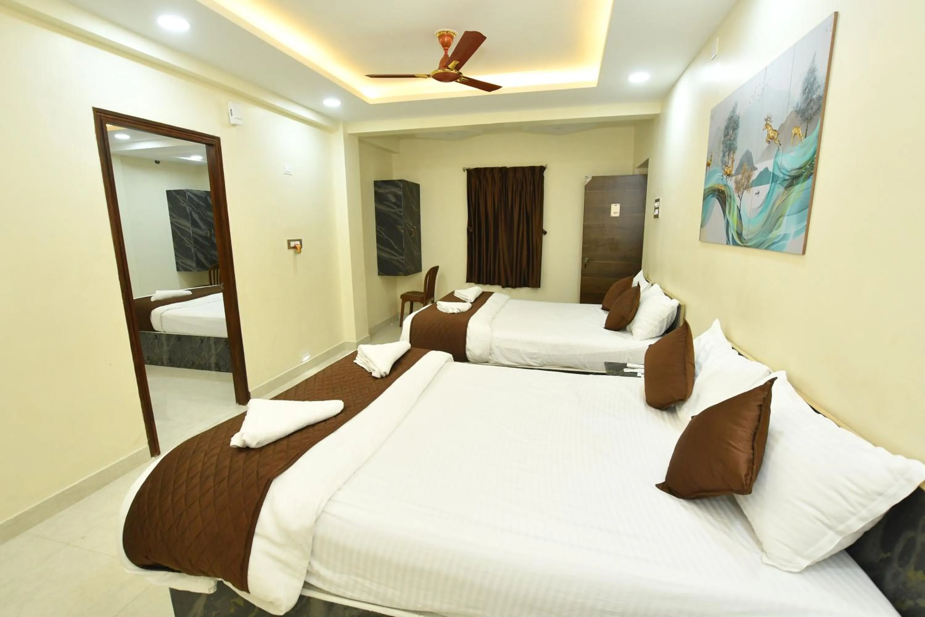 Bed in VIJAY BALAJI MAHAL A/C