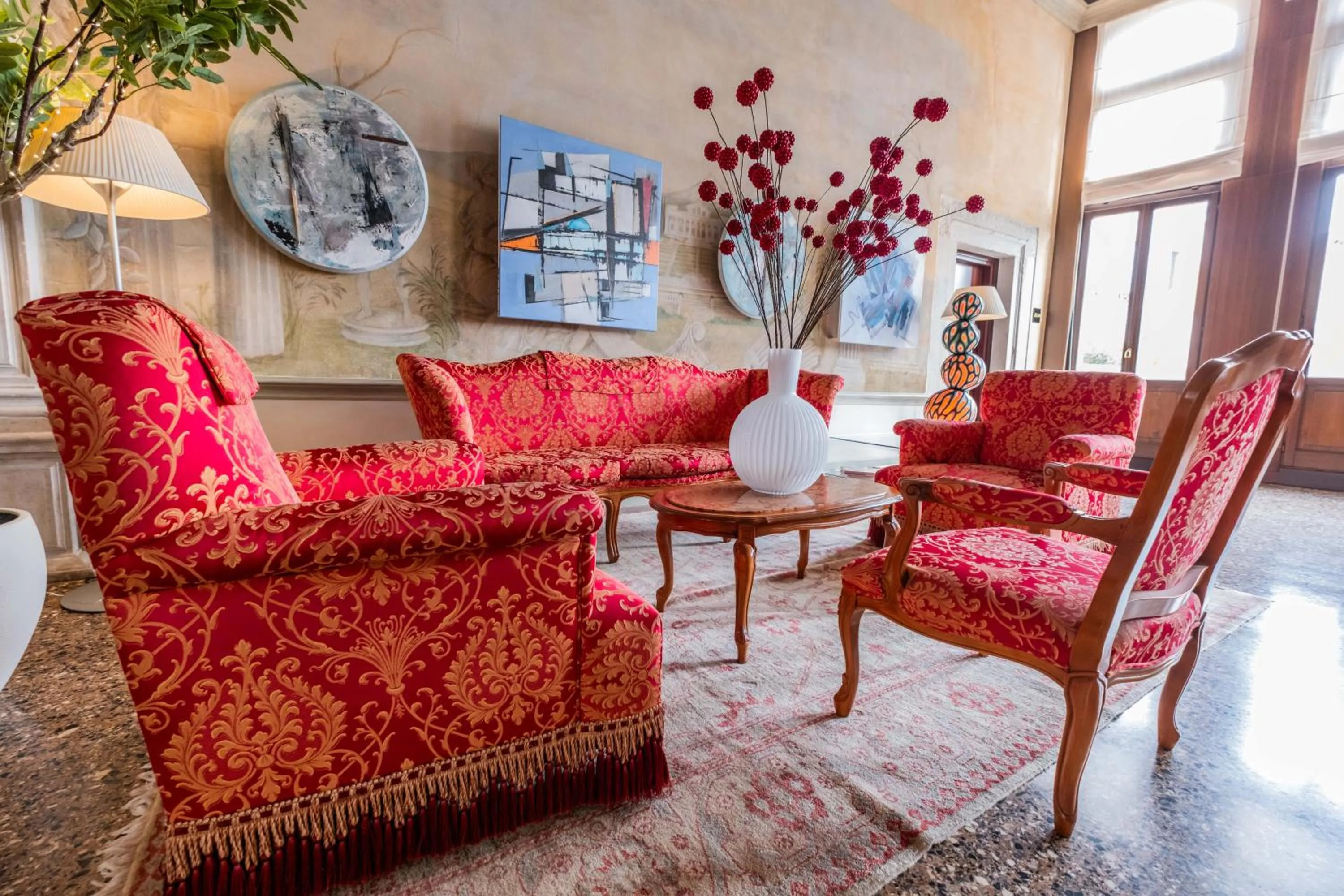 Lounge or bar in Ruzzini Palace Hotel