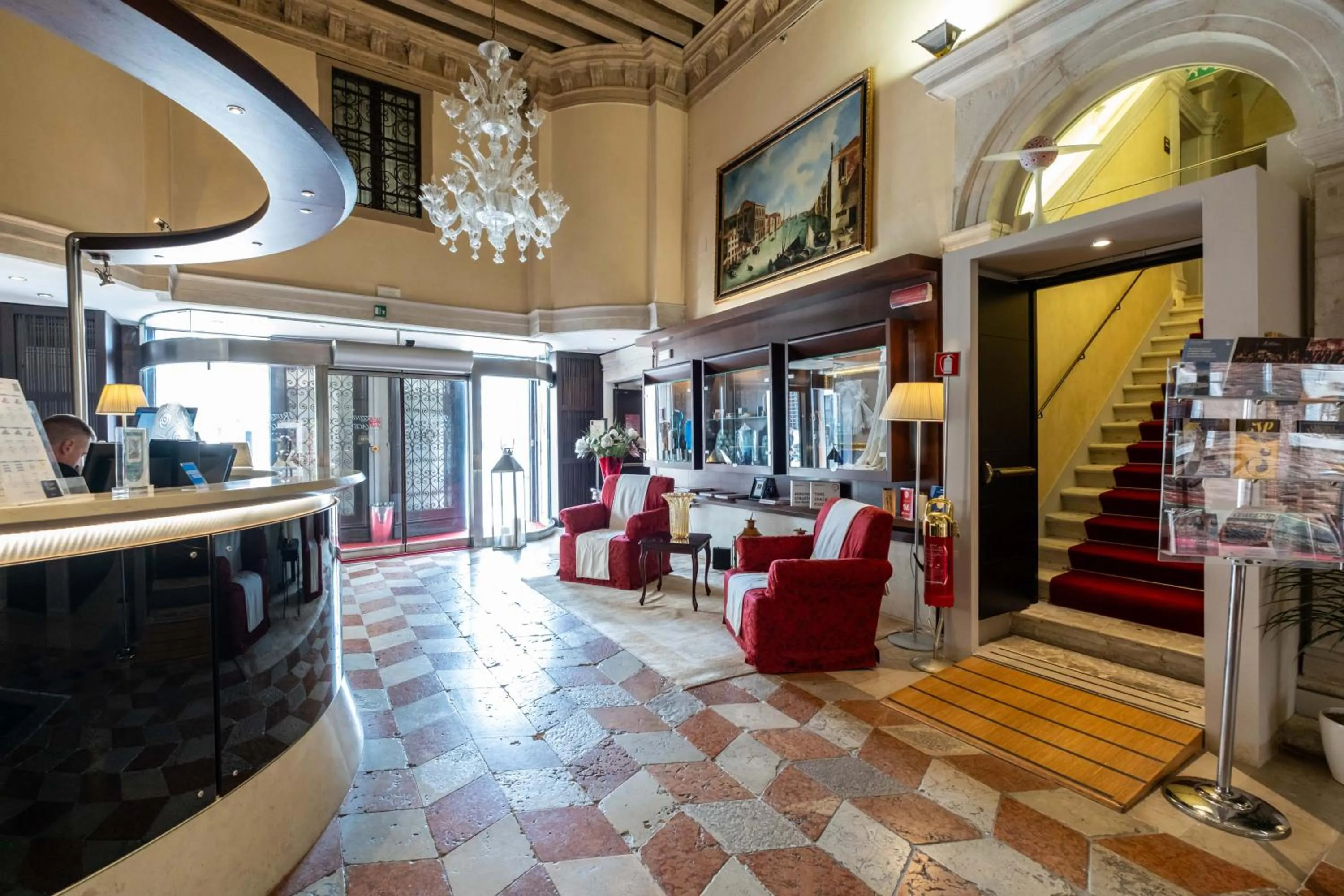 Lobby or reception in Ruzzini Palace Hotel