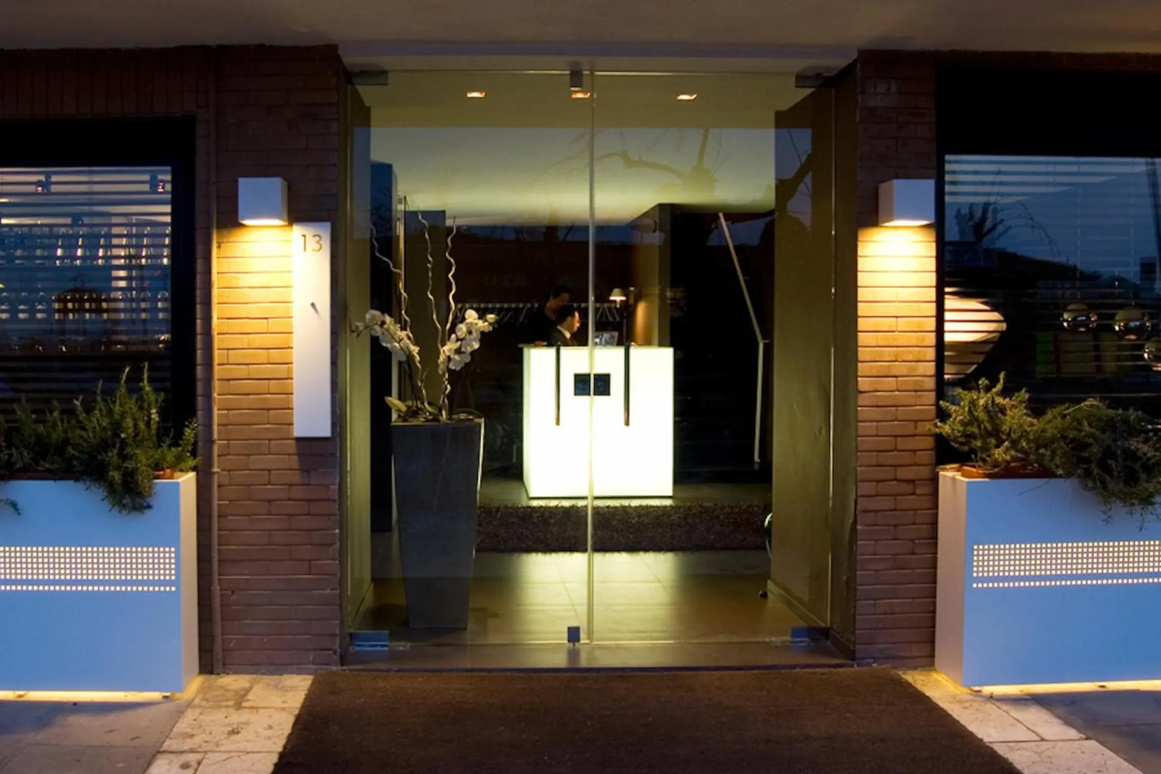 Facade/entrance in Hotel Salus