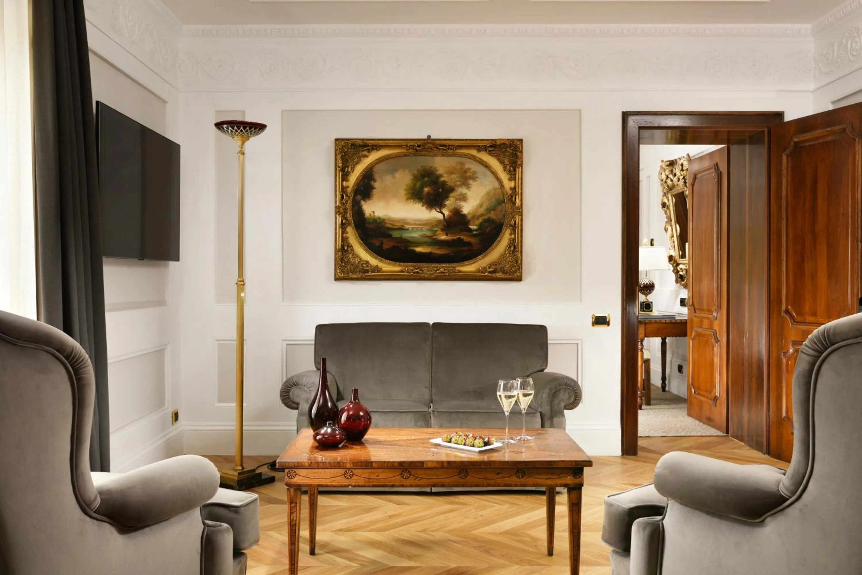 Living room in Hotel Splendide Royal - The Leading Hotels of the World