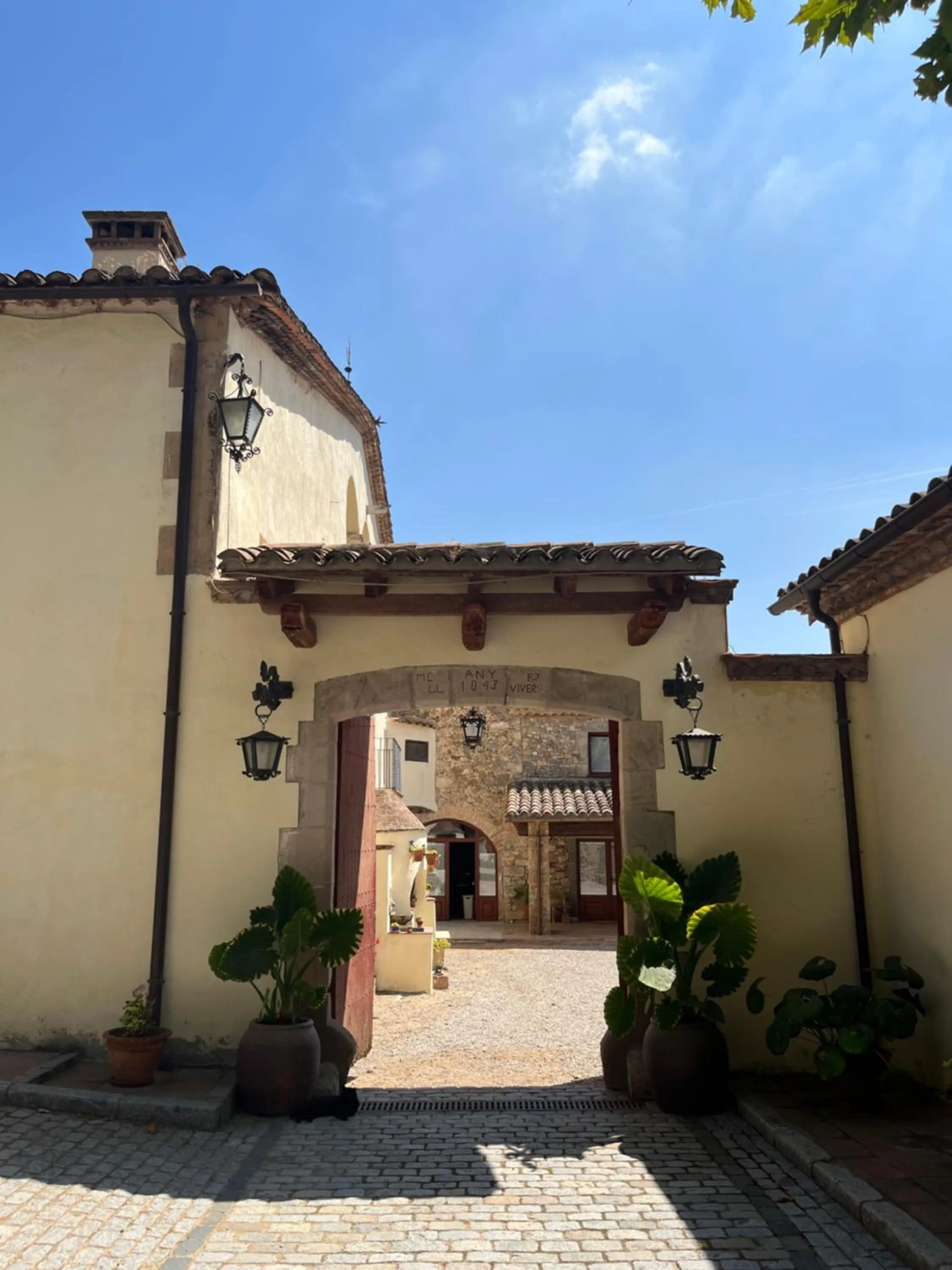 Property building in Masia Can Viver - Olive oil tourism B&B
