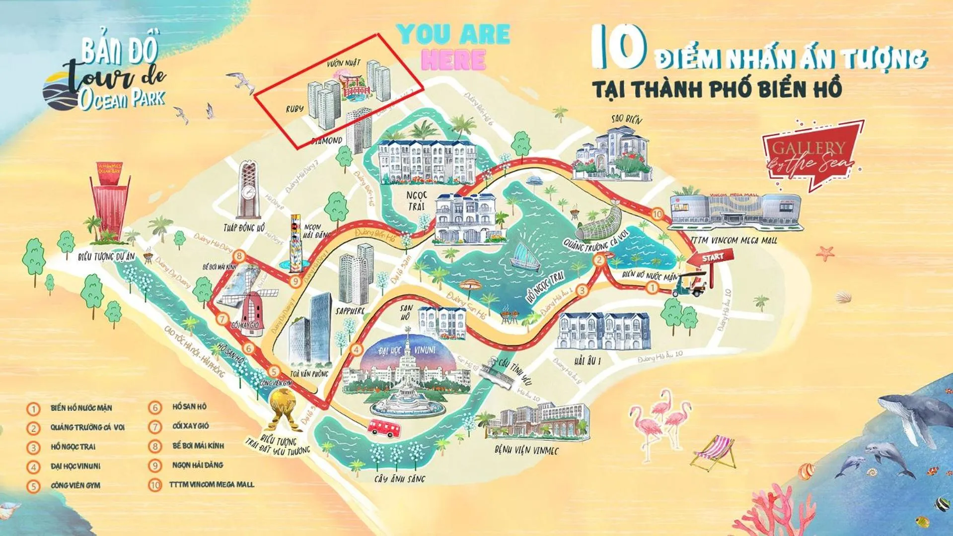 Property building in Apartment 1BR-FL27th-R103 Building-Vinhome Ocean Park