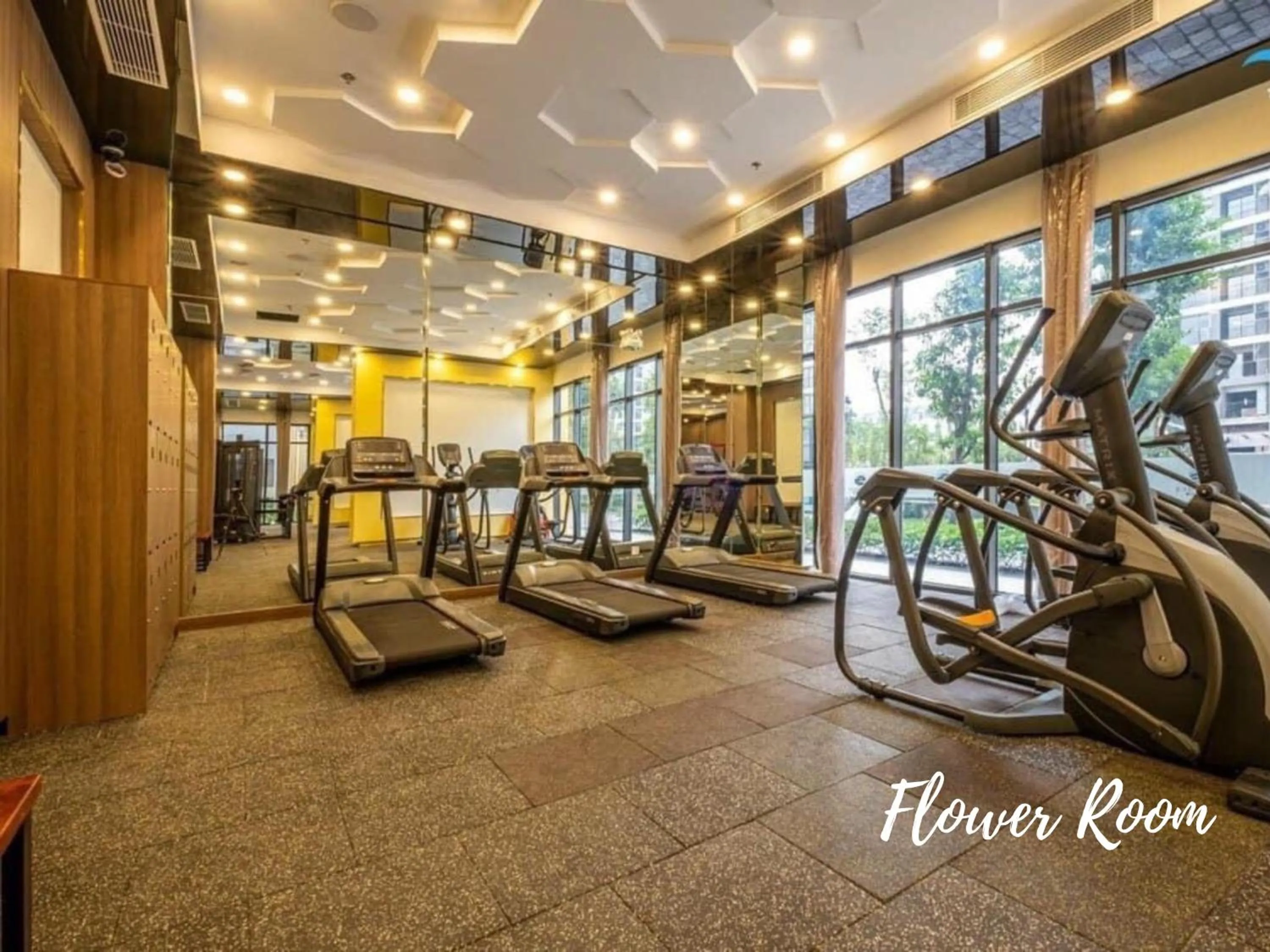Fitness centre/facilities in Apartment 1BR-FL27th-R103 Building-Vinhome Ocean Park