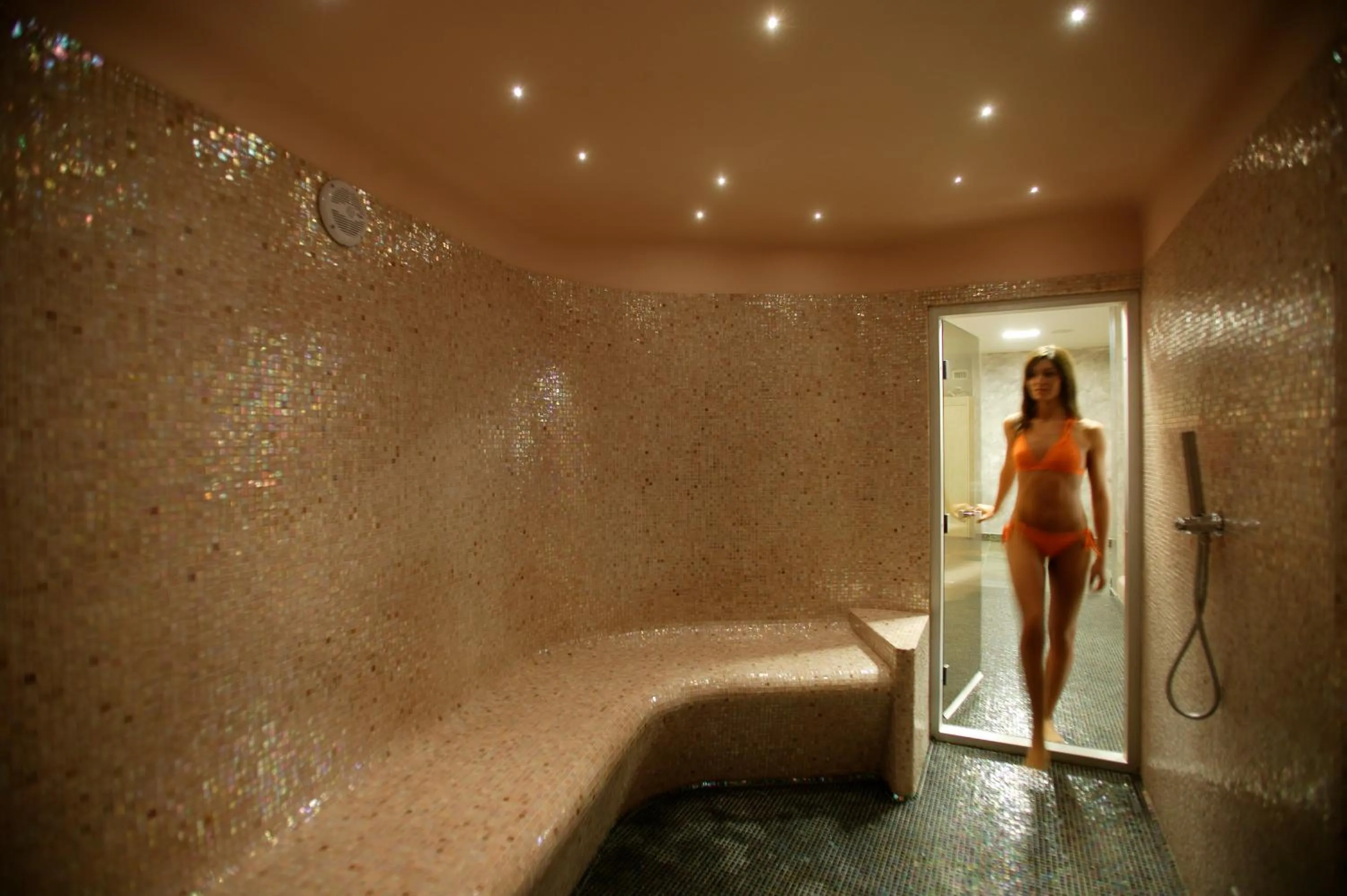 Steam room in Locanda al Castello Wellness Resort