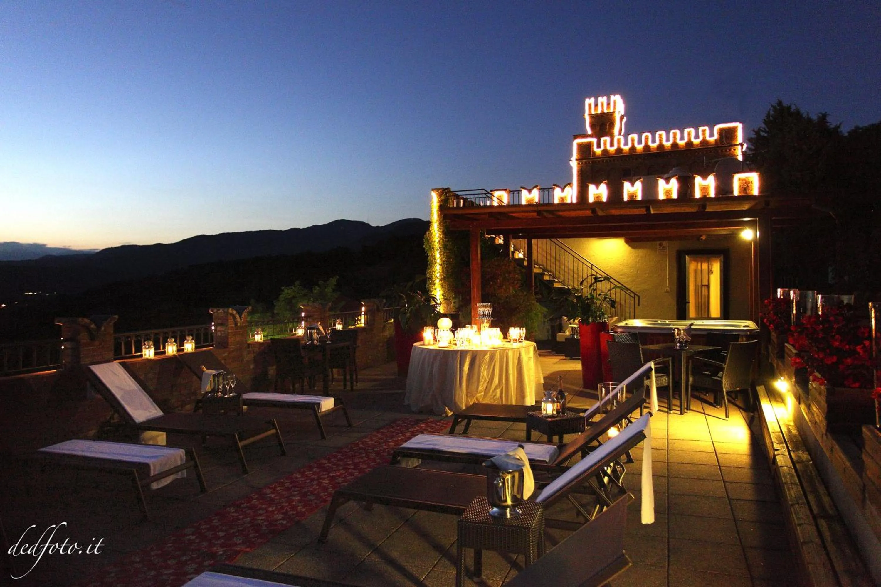 Balcony/Terrace in Locanda al Castello Wellness Resort