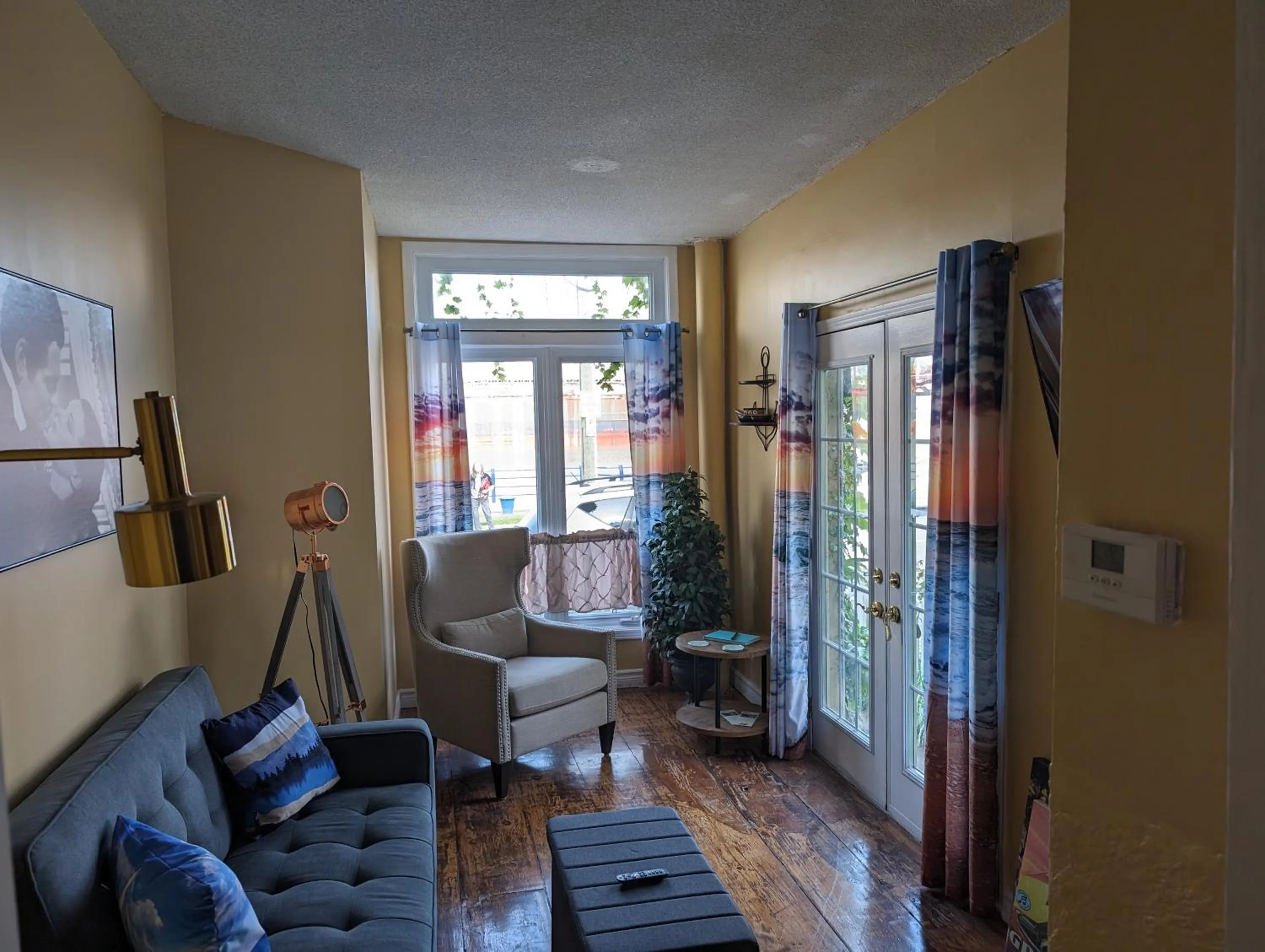 Seating area in Canalside Restaurant & Inn