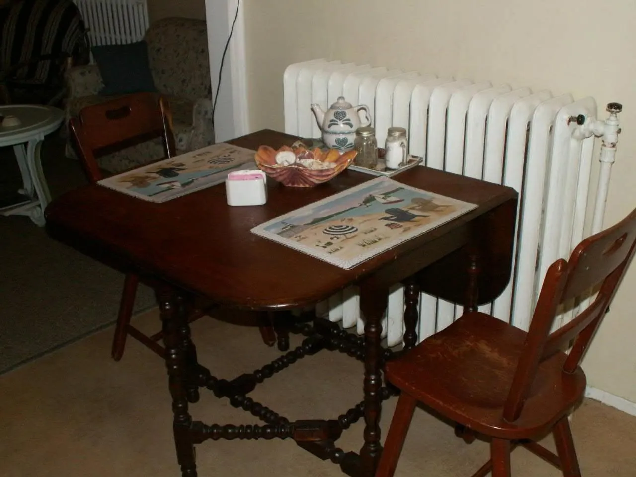 Dining area in Canalside Restaurant & Inn