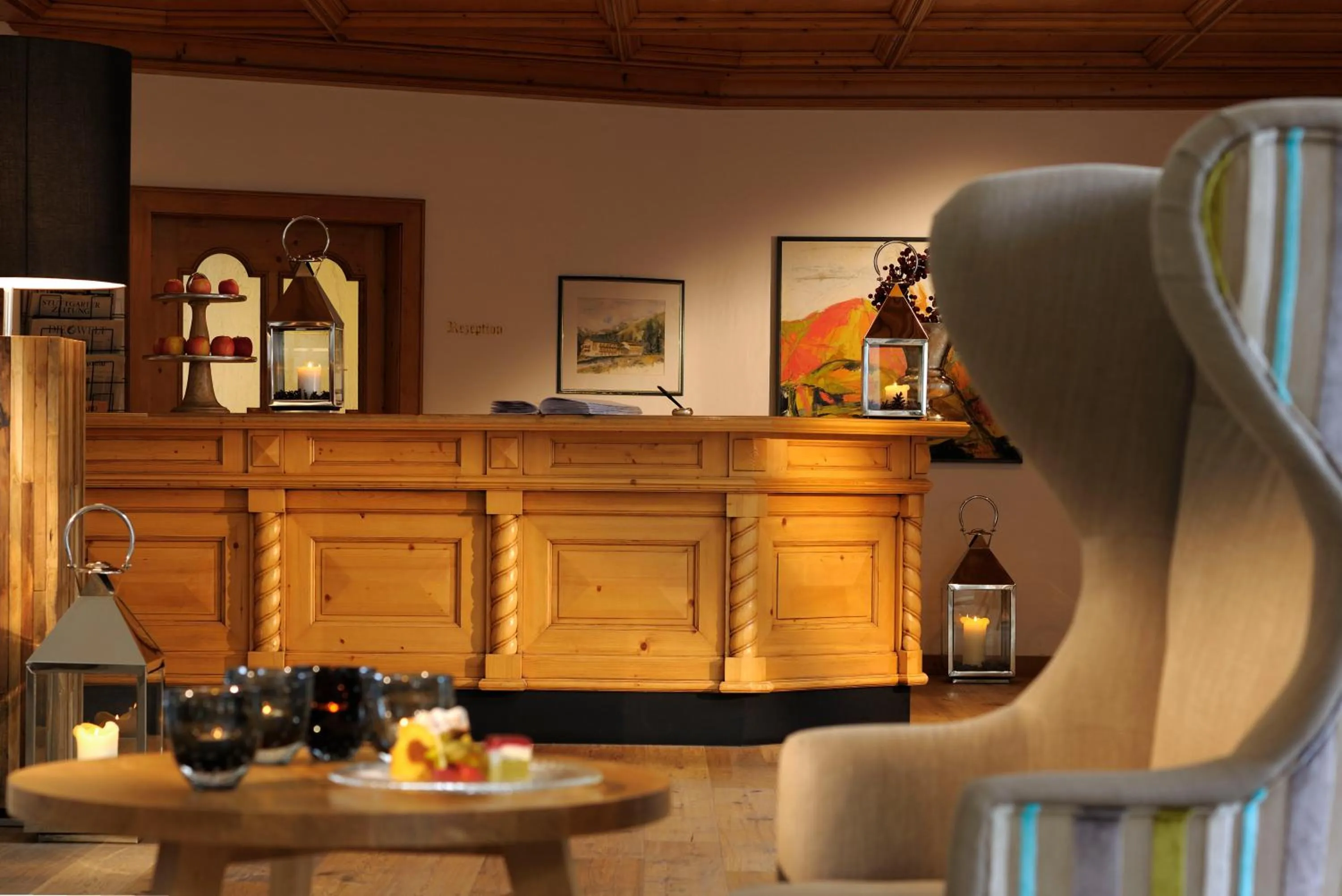 Lobby or reception in Defereggental Hotel & Resort