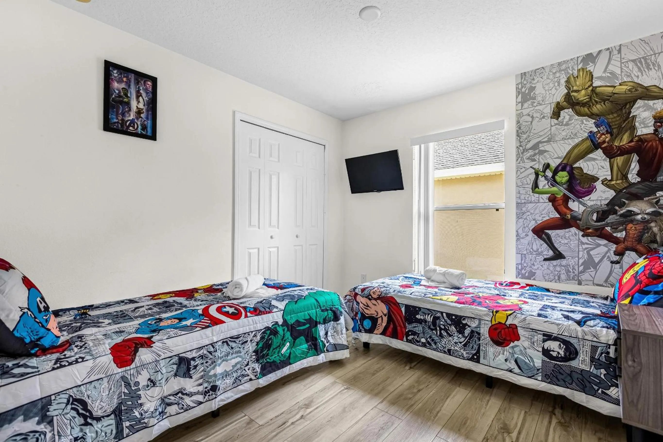 Bed in Disney Area 4BR Home with Heated Private Pool