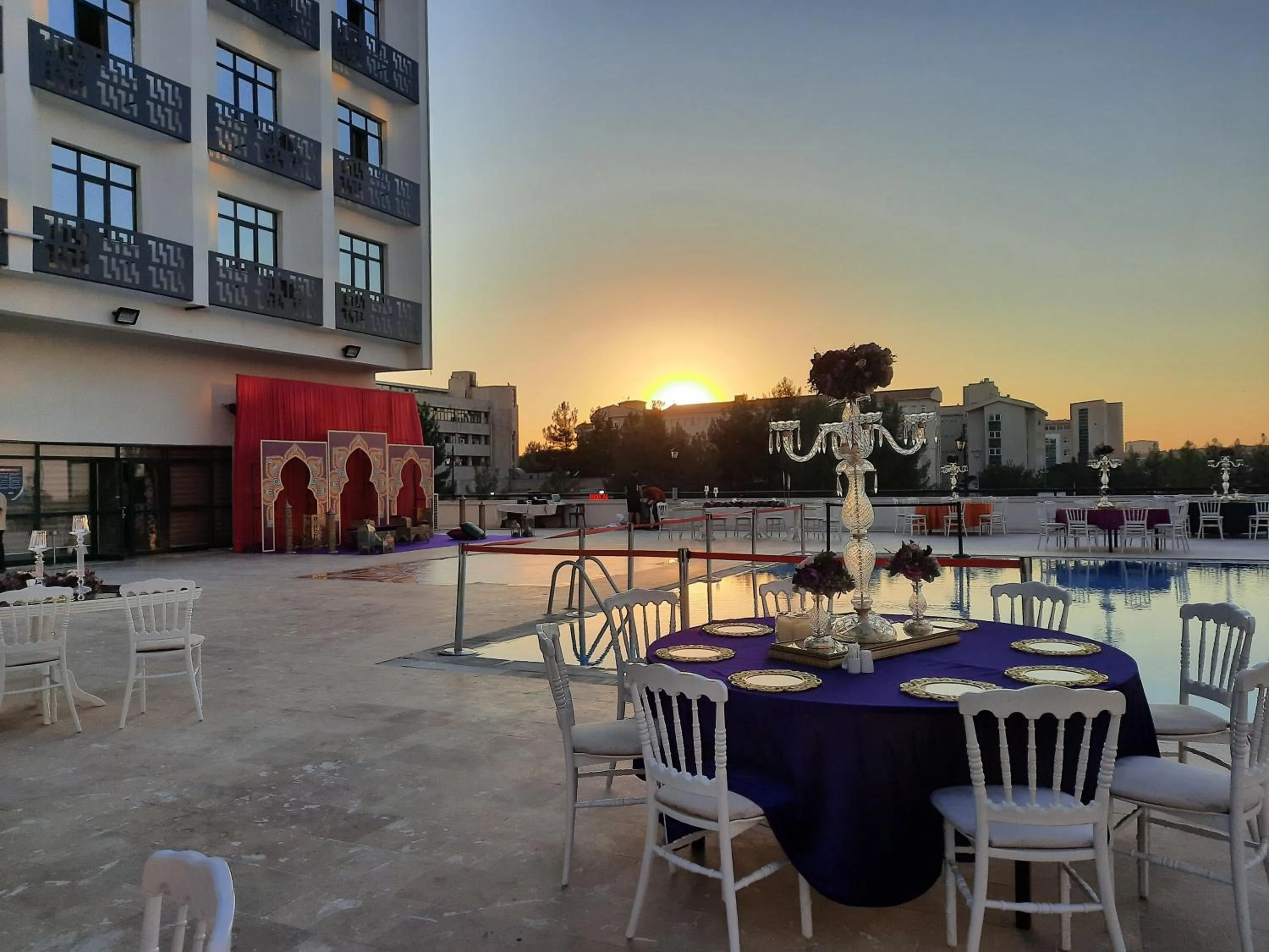 Patio in Plaza Hotel Diyarbakir