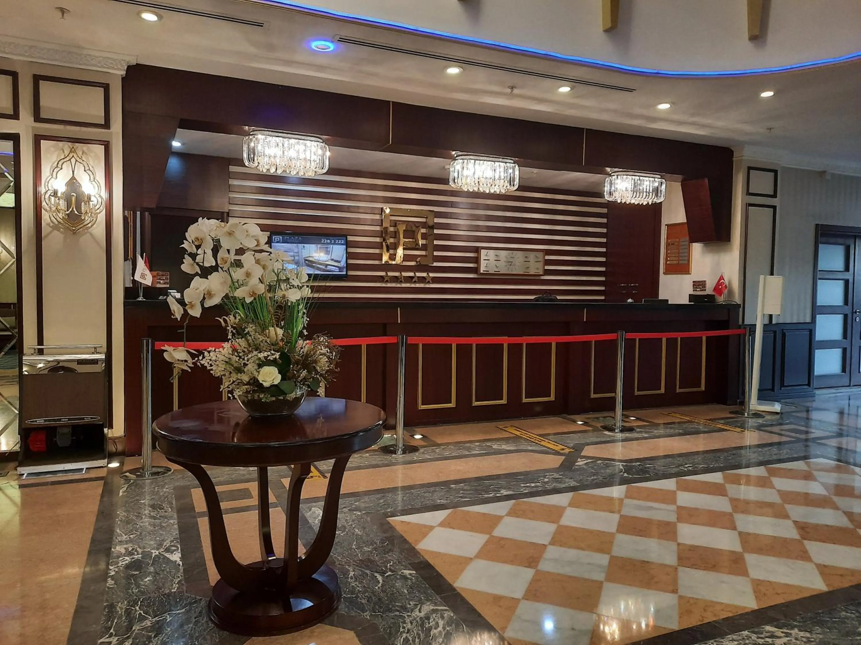Lobby or reception in Plaza Hotel Diyarbakir
