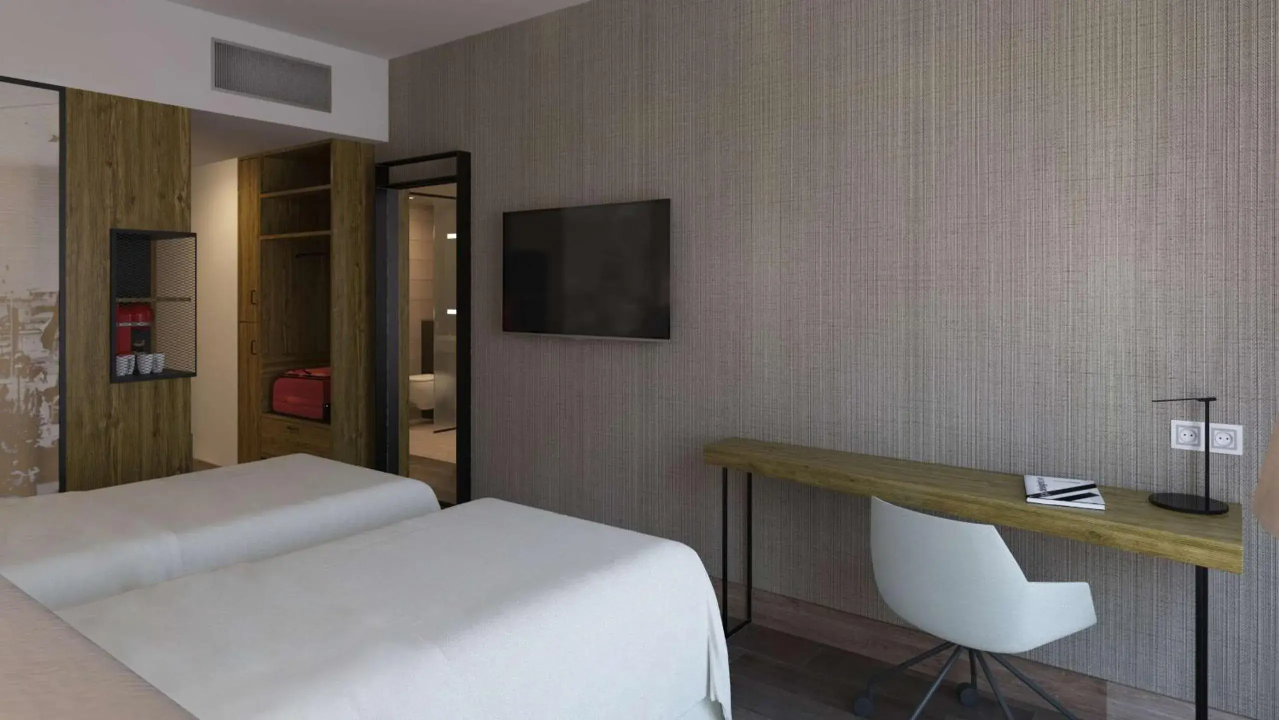 Standard Double or Twin Room in NH Iquique Pacifico Standard Double or Twin Room in NH Iquique Pacifico