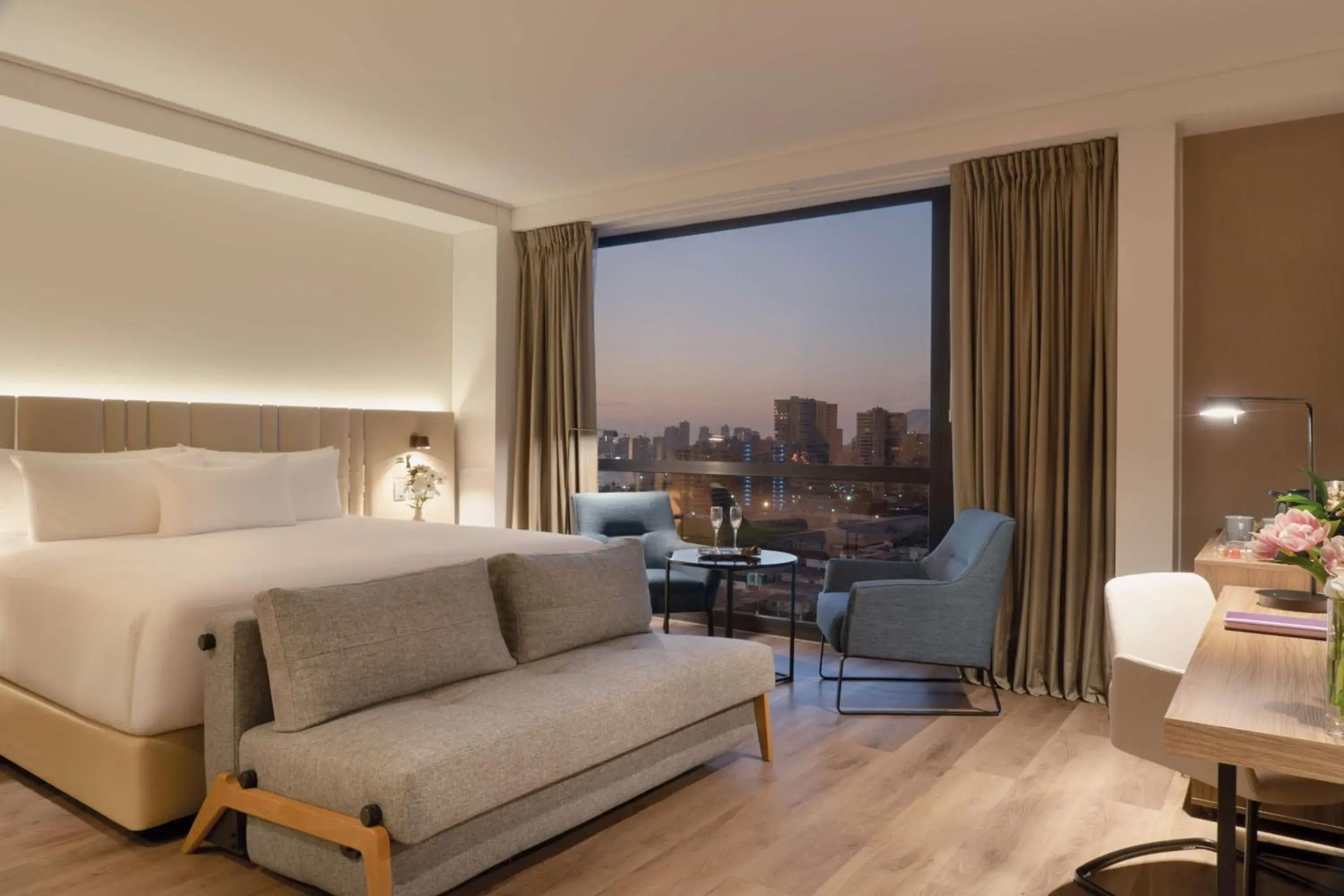 Bedroom, Bed in NH Iquique Pacifico Bedroom, Bed in NH Iquique Pacifico