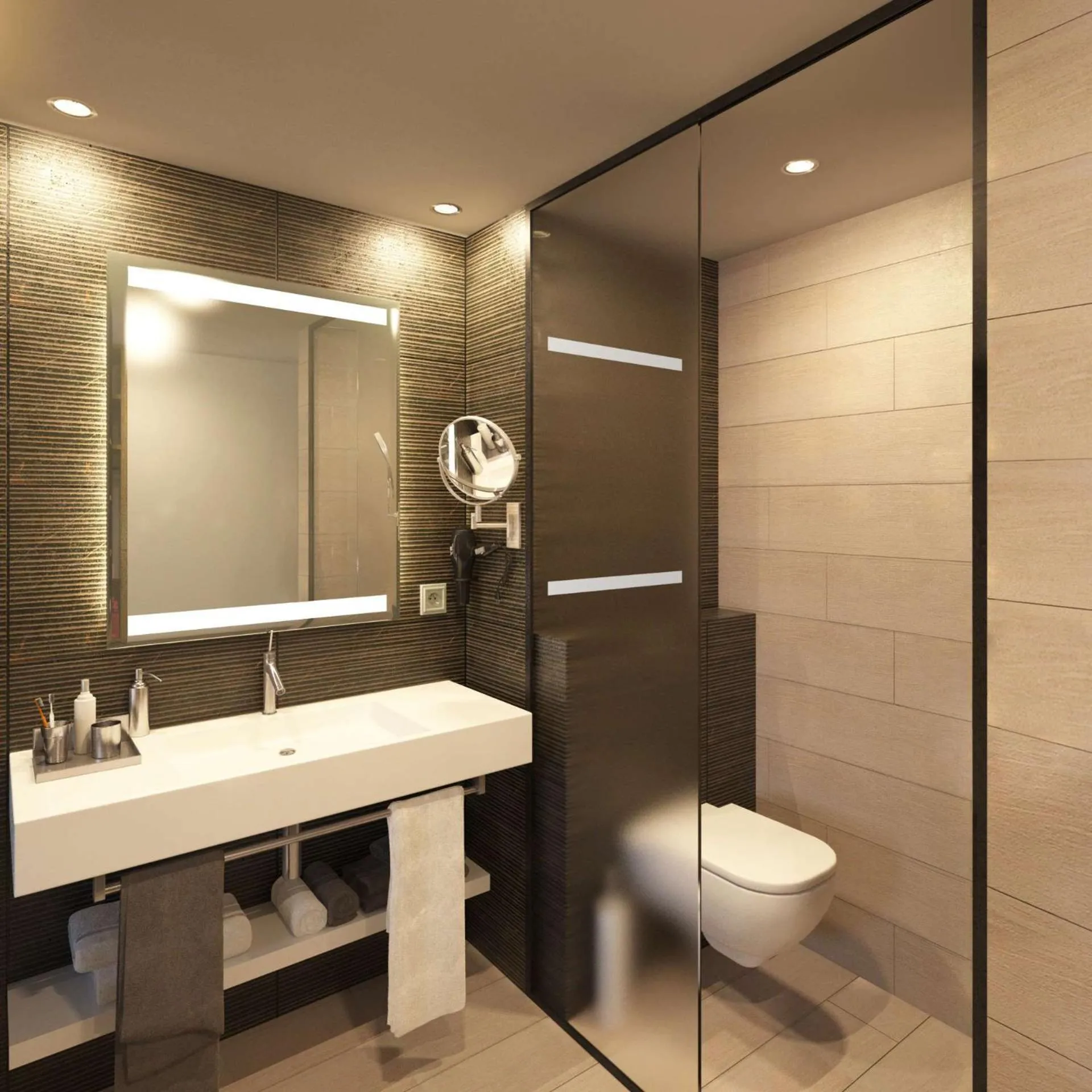 Bathroom in NH Iquique Pacifico