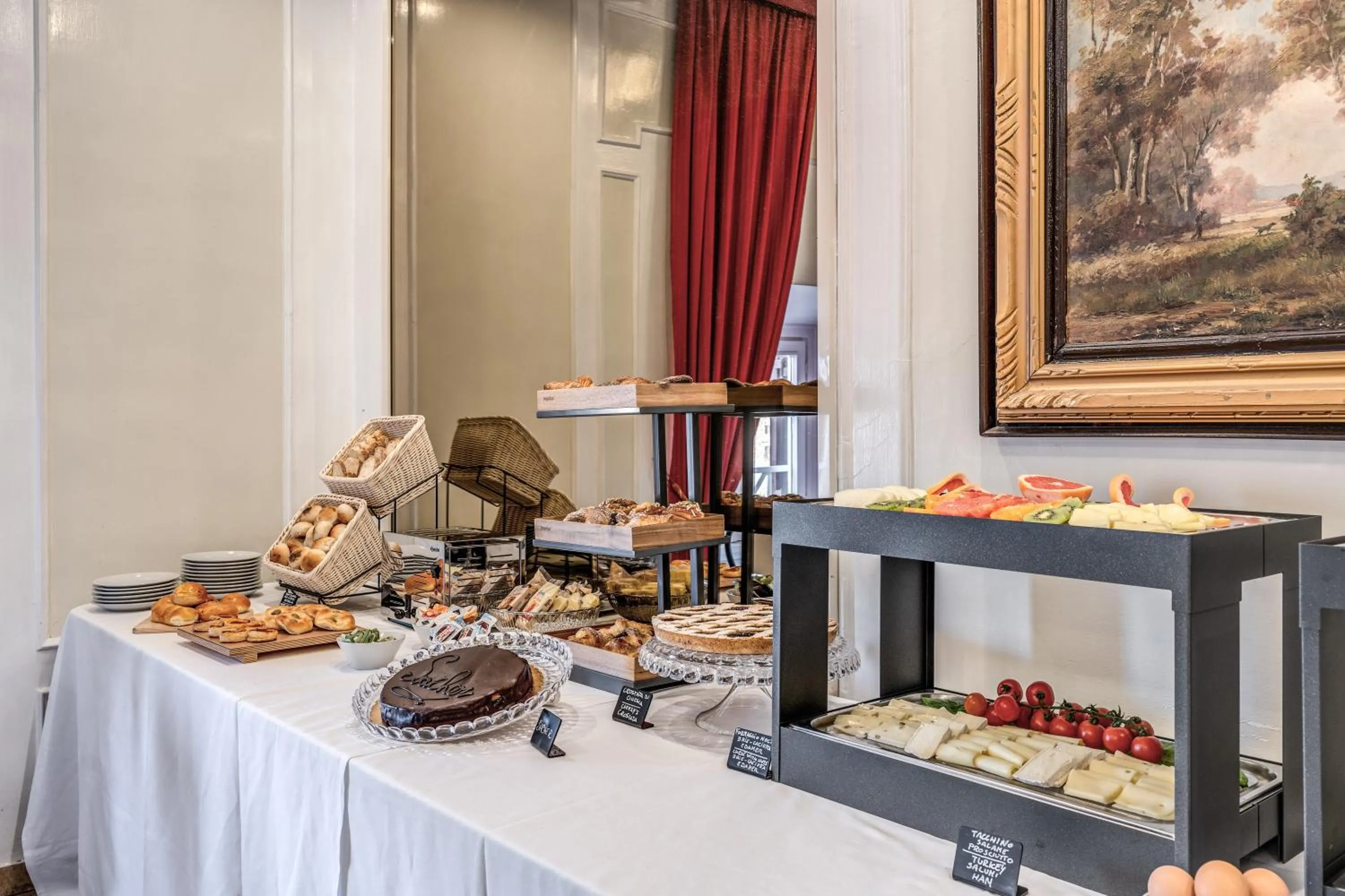 Food and drinks in Hotel Orazia