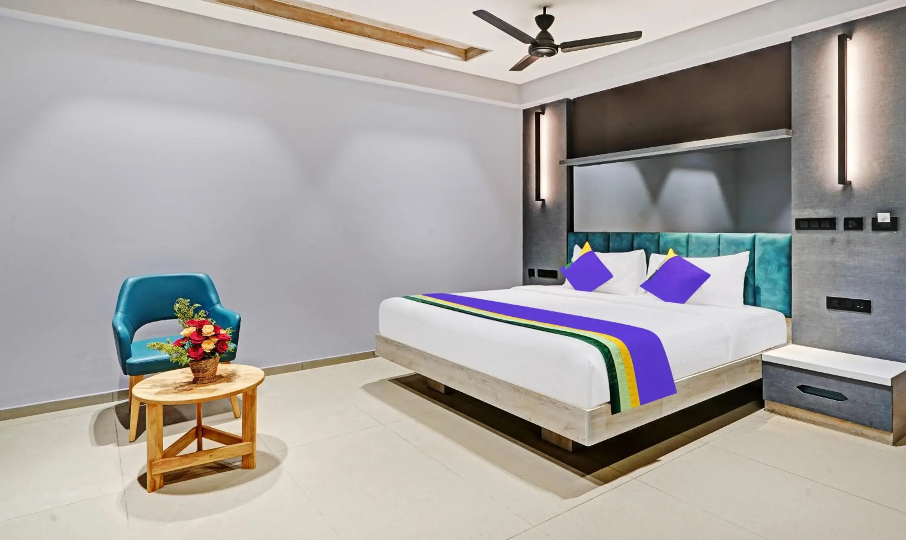 Superior Room With City View - single occupancy in Treebo Premium La Orchid, Big Temple Superior Room With City View - single occupancy in Treebo Premium La Orchid, Big Temple