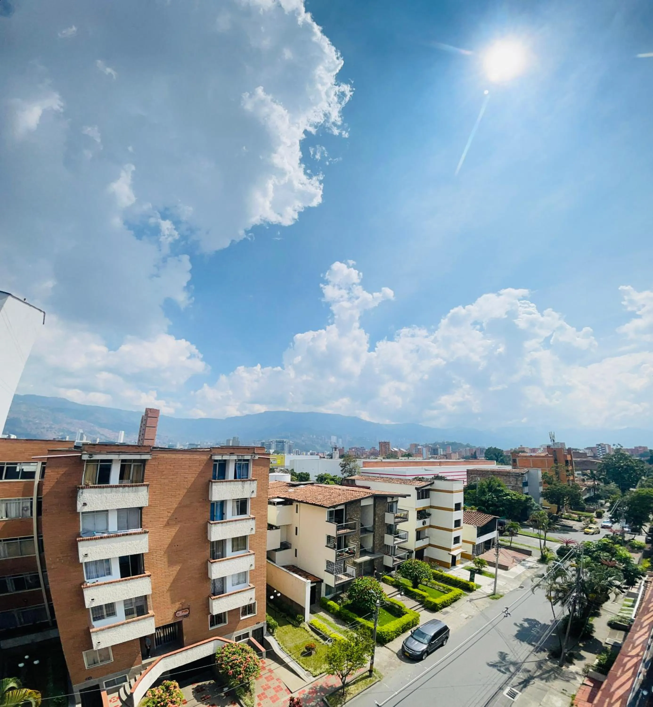 Natural landscape in Hotel Pass, Laureles Medellín