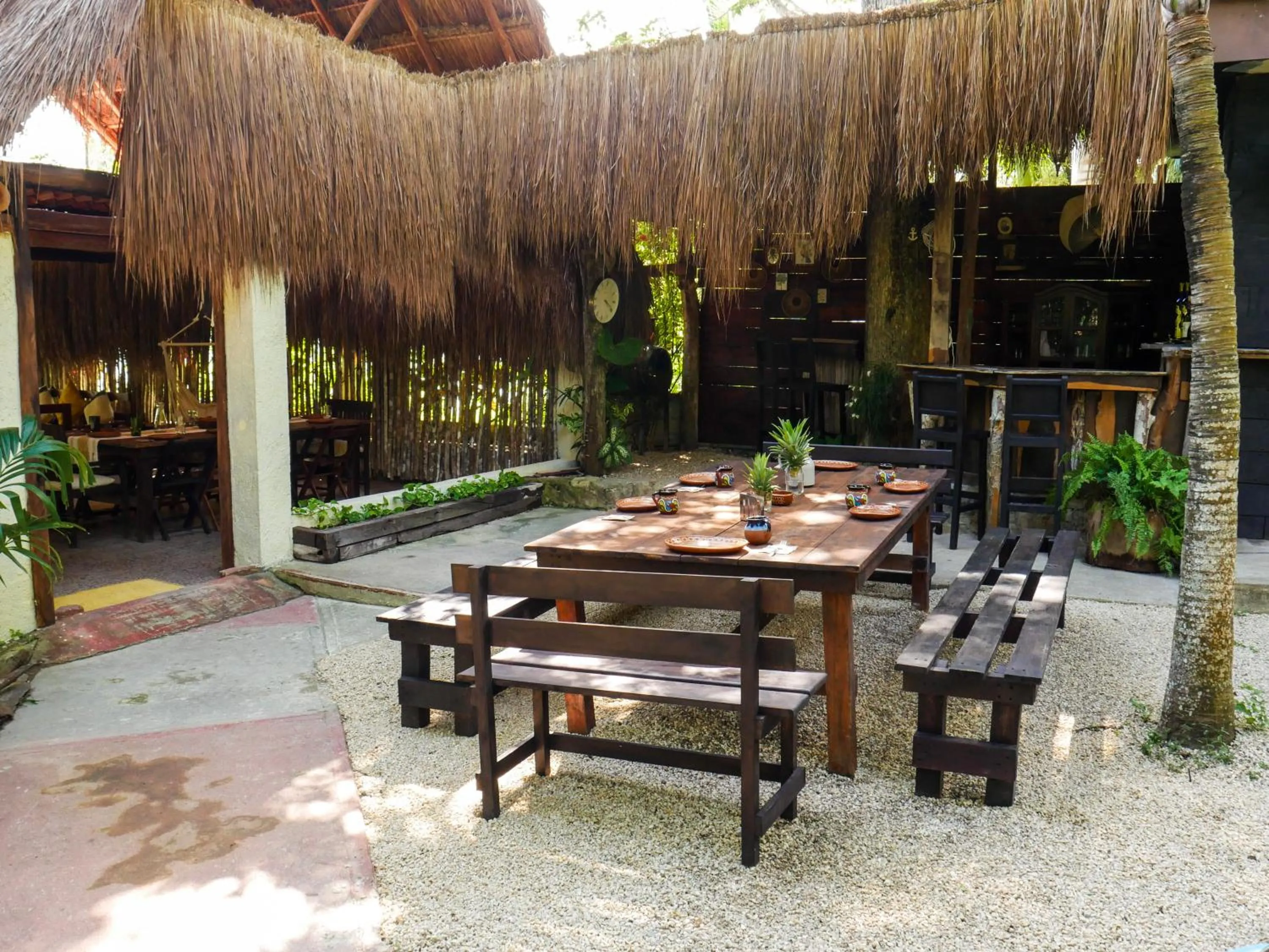 Patio in Villa Santuario Lake front Oasis