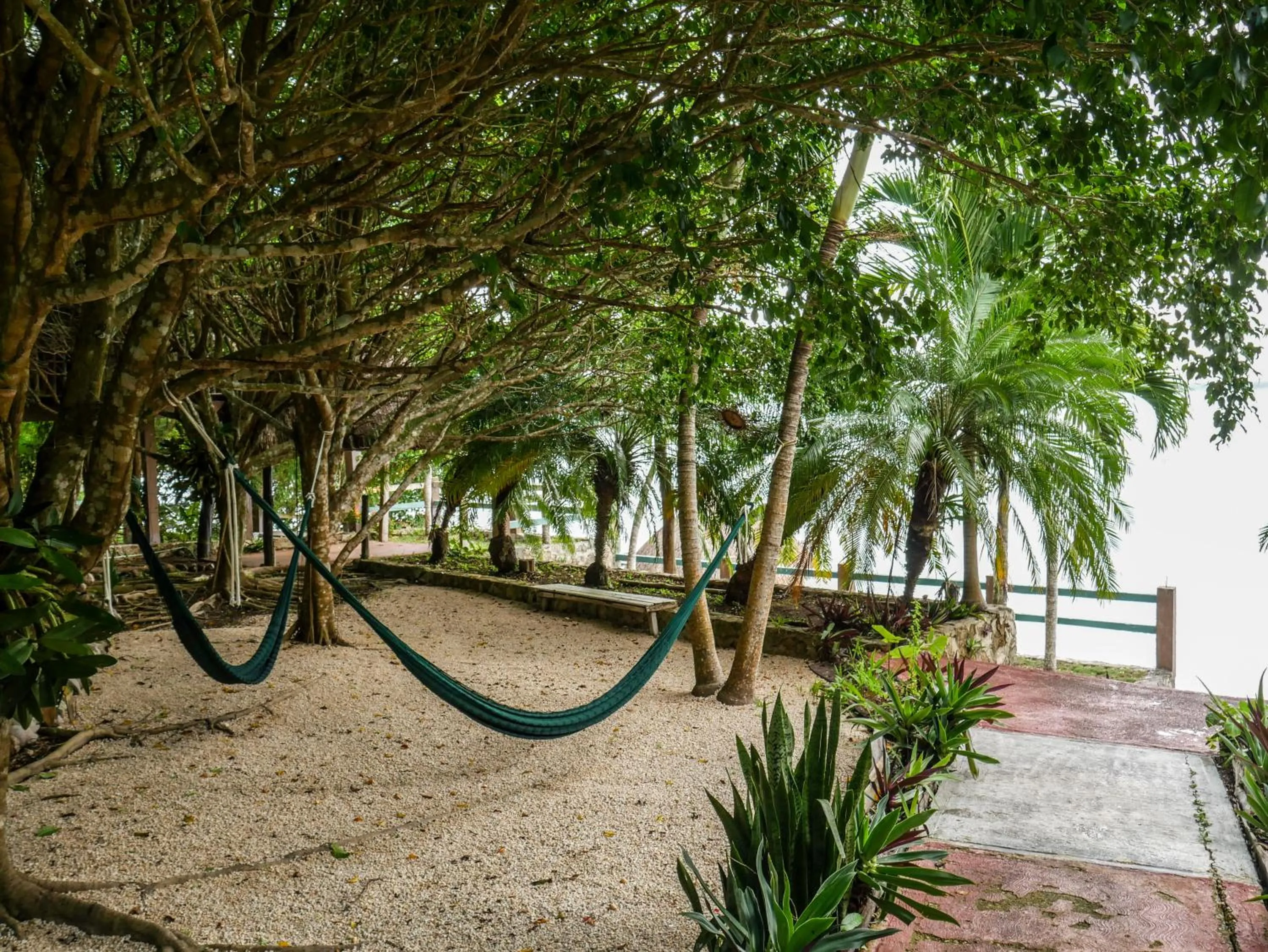 Garden in Villa Santuario Lake front Oasis