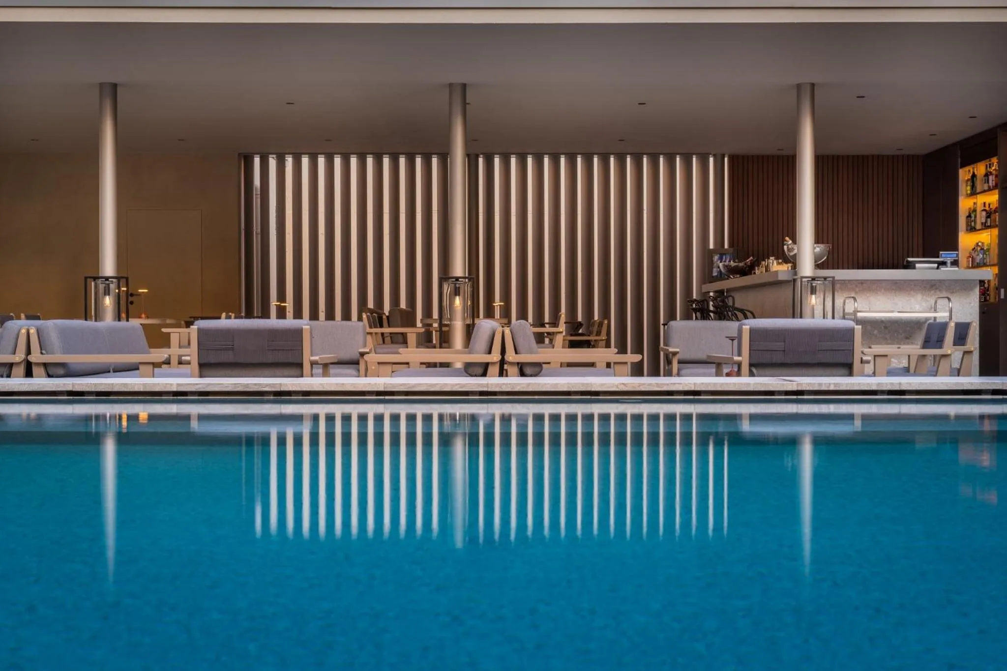 Swimming pool in Crowne Plaza Milan City by IHG
