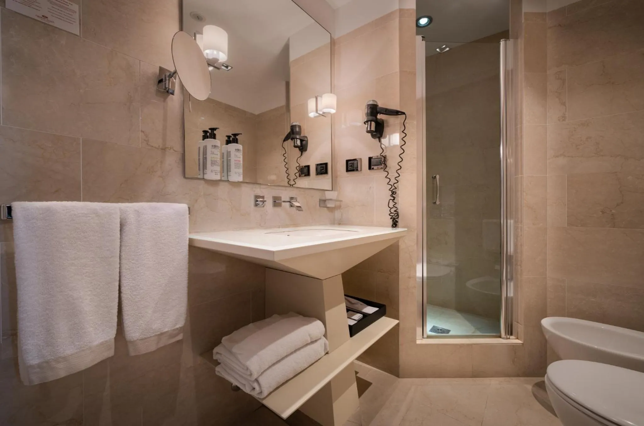 Bathroom in Crowne Plaza Milan City by IHG