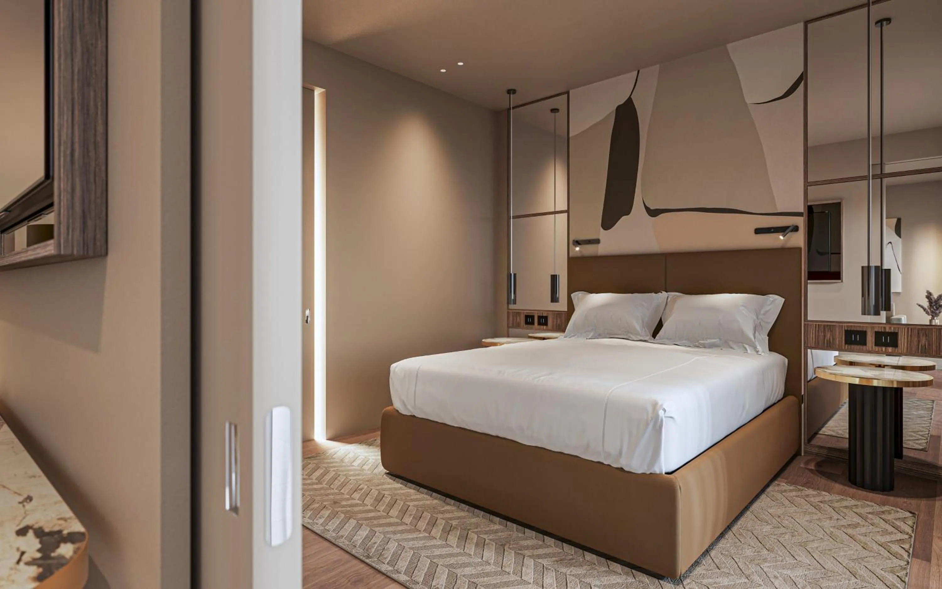 Photo of the whole room, Bed in Crowne Plaza Milan City by IHG