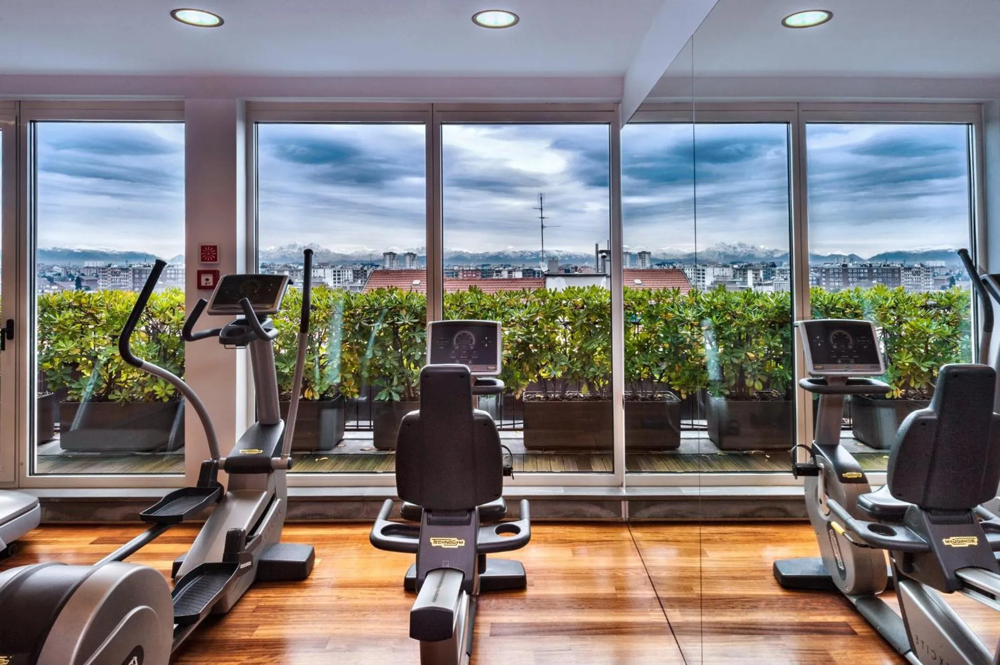 Fitness centre/facilities in Crowne Plaza Milan City by IHG